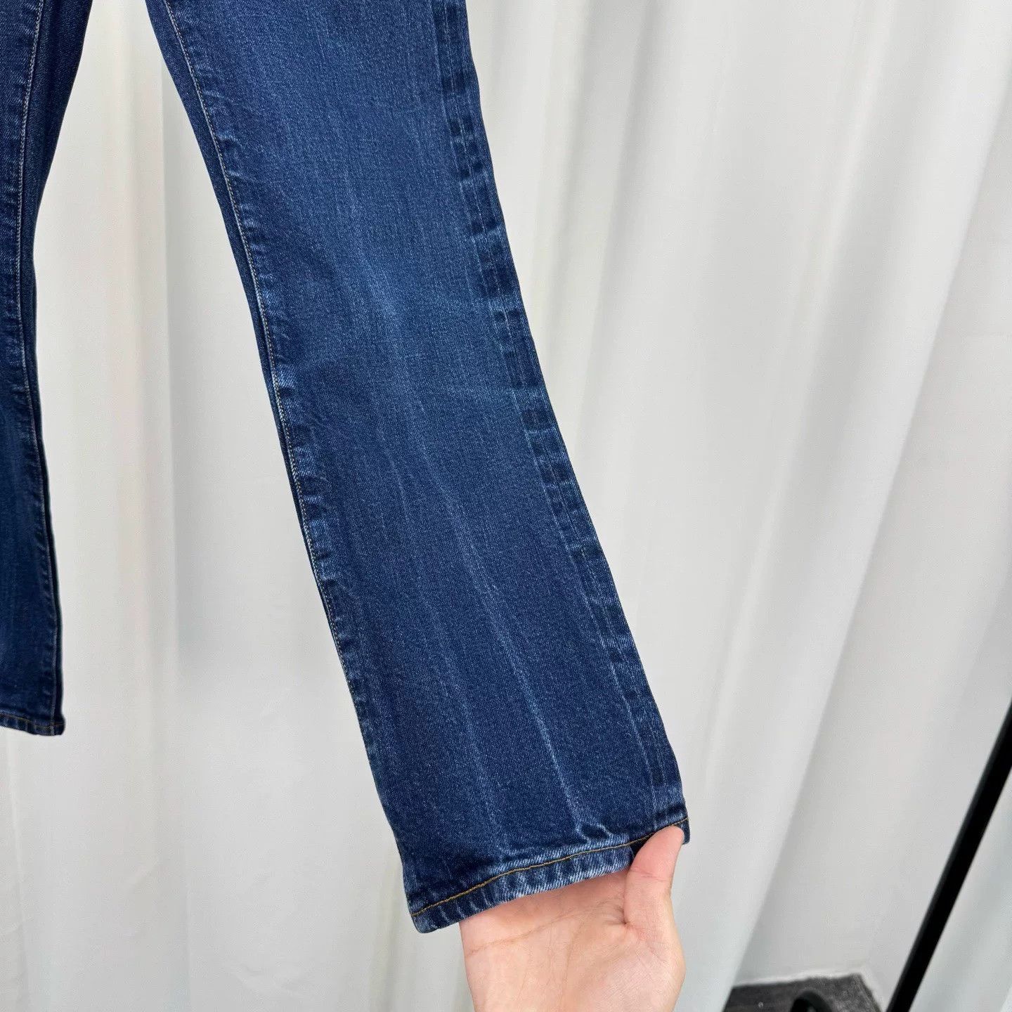 Dior Dior Gold Thread Embroidered Washed Denim Pants Size 28" / US 6 / IT 42 - 4 Thumbnail