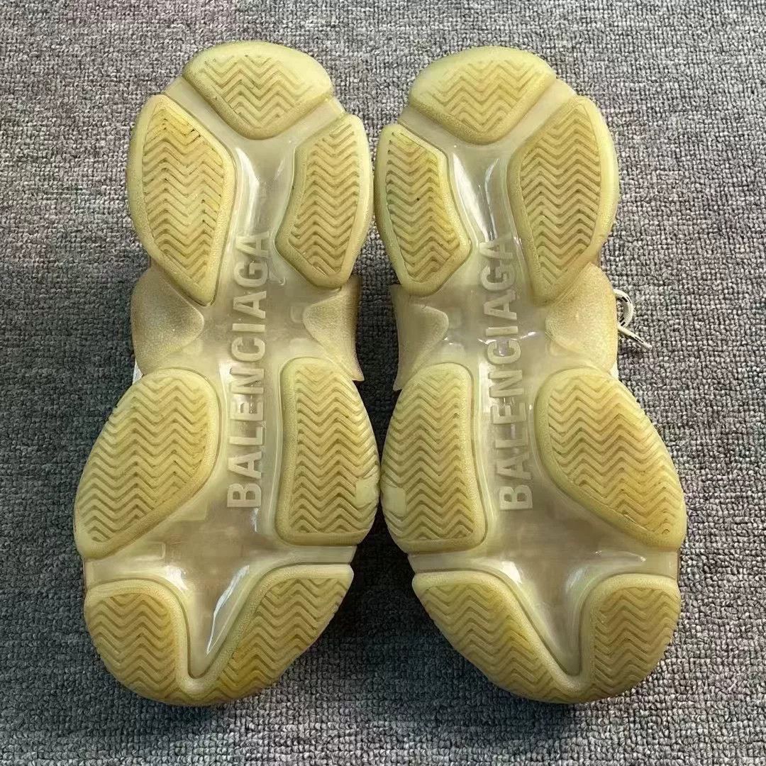 Balenciaga Balenciaga Triple S Beige Sneakers Size US 6 / IT 36 - 7 Thumbnail