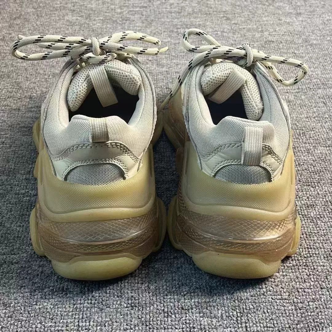 Balenciaga Balenciaga Triple S Beige Sneakers Size US 6 / IT 36 - 5 Thumbnail