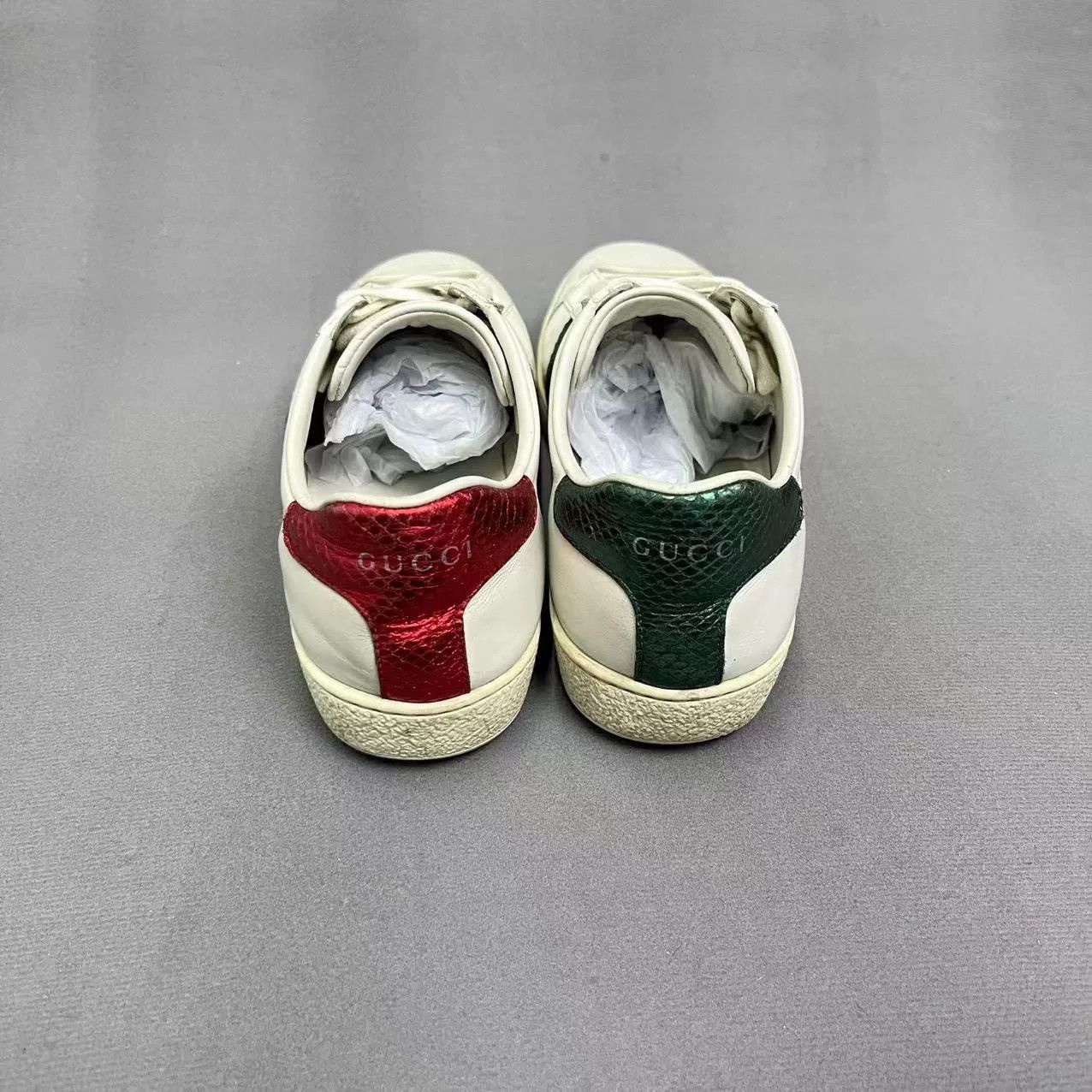 Gucci Gucci Ace Classic Bee White Sneakers Size US 5.5 / IT 35.5 - 4 Thumbnail