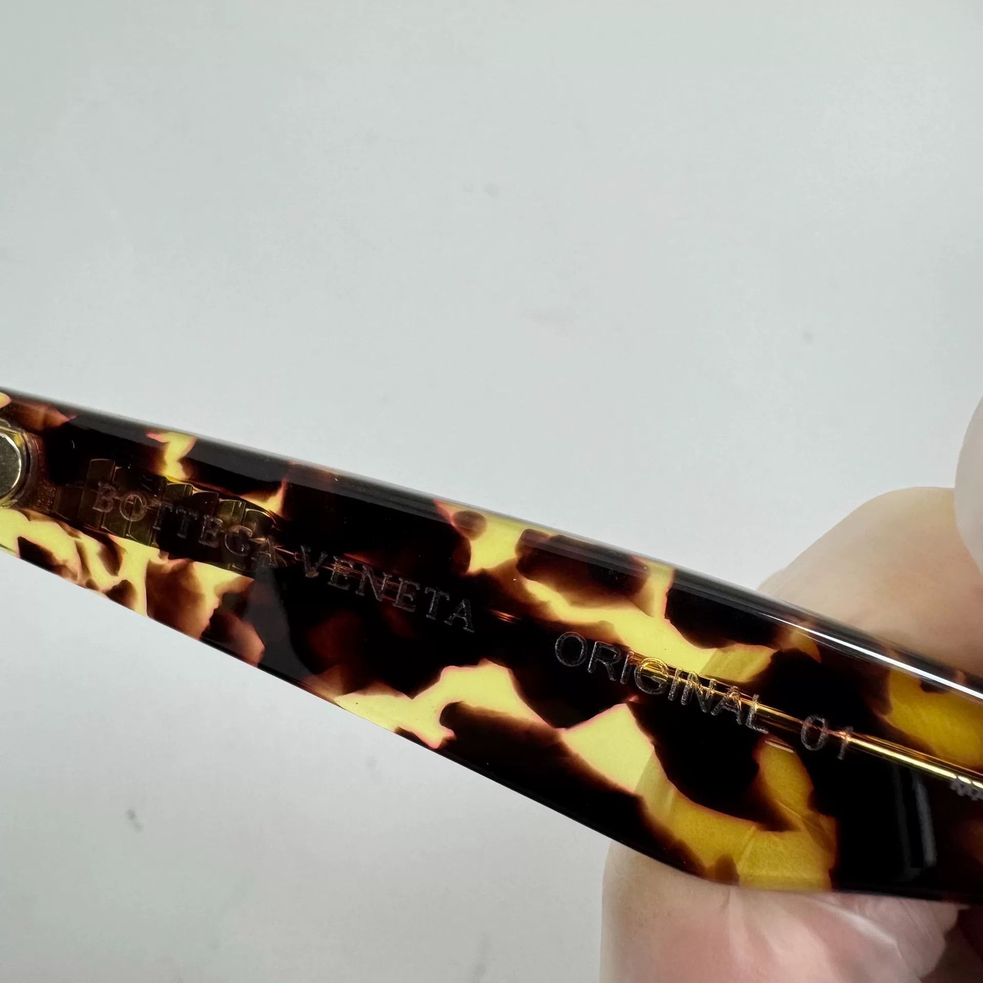 Bottega Veneta Bottega Veneta Tortoiseshell Sunglasses Size ONE SIZE - 8 Thumbnail