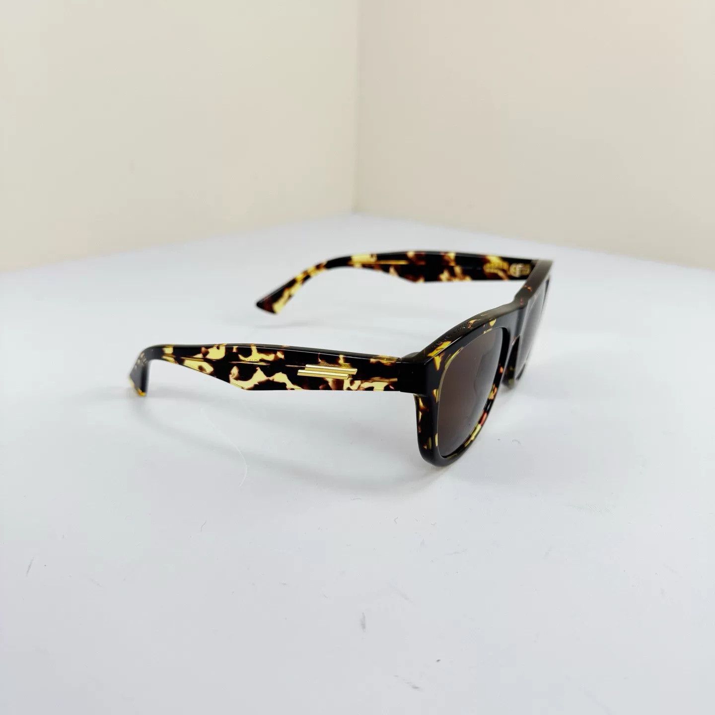Bottega Veneta Bottega Veneta Tortoiseshell Sunglasses Size ONE SIZE - 5 Thumbnail