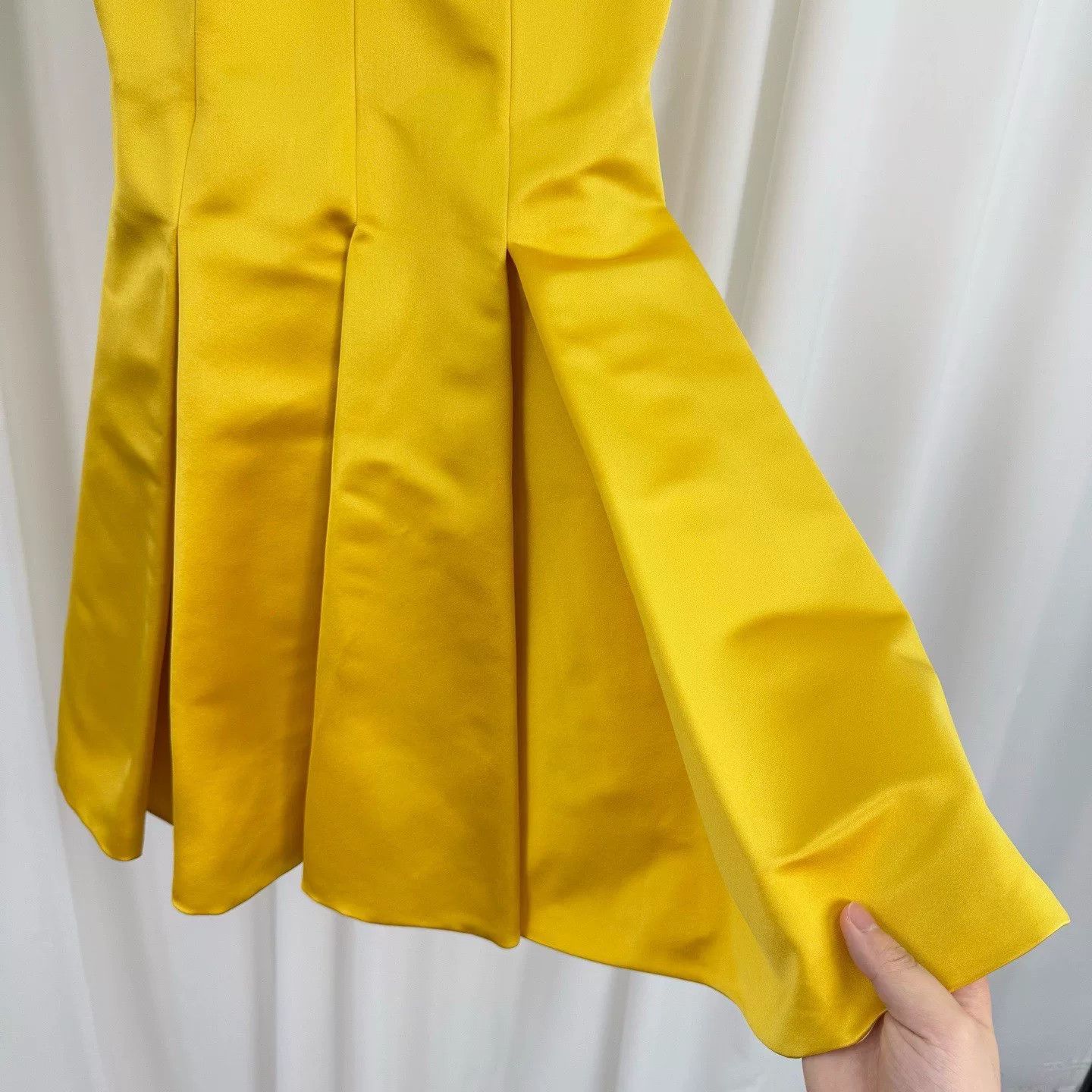 Dior Dior Thick Silk V-Neck Dress Size S / US 4 / IT 40 - 4 Thumbnail