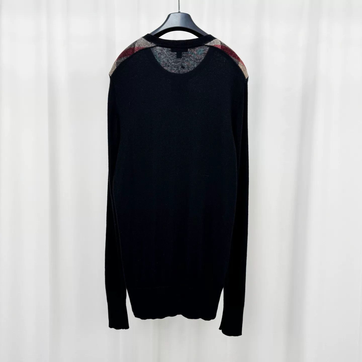Burberry Burberry Check Pattern Cashmere Sweater Size US XL / EU 56 / 4 - 2 Thumbnail
