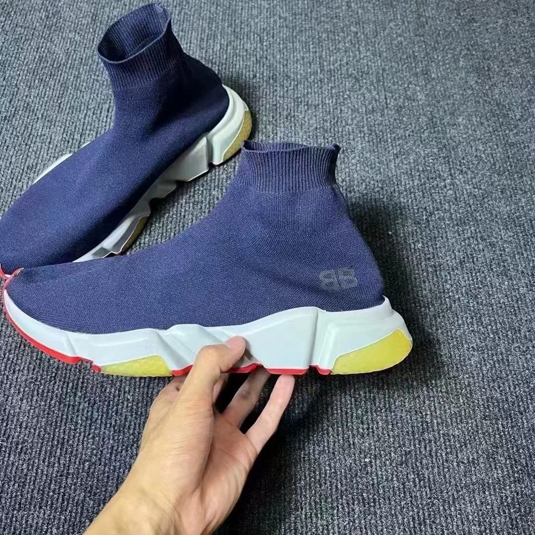 Balenciaga Balenciaga Double B Logo Sock Sneakers Size US 10 / EU 43 - 3 Thumbnail