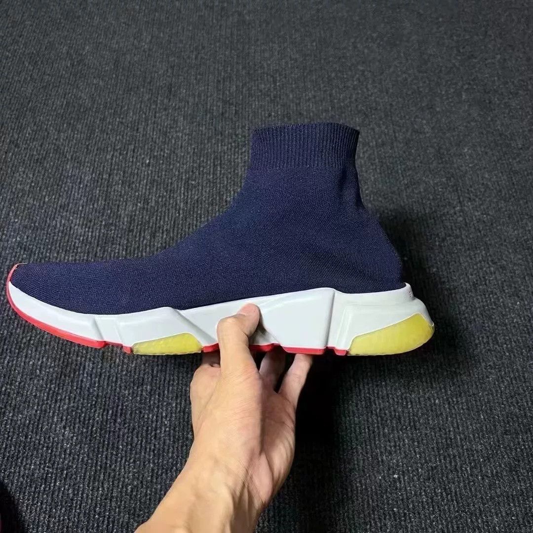 Balenciaga Balenciaga Double B Logo Sock Sneakers Size US 10 / EU 43 - 2 Thumbnail