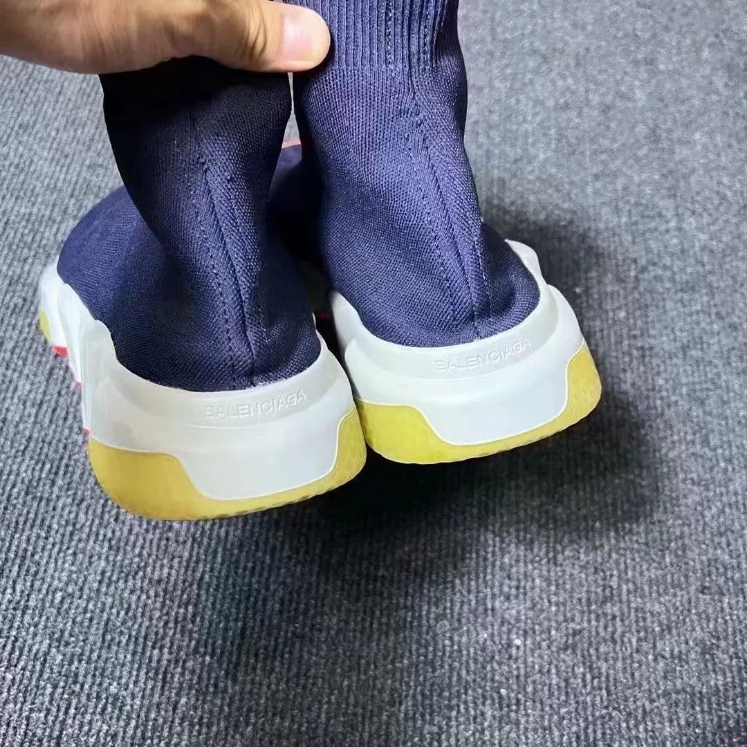 Balenciaga Balenciaga Double B Logo Sock Sneakers Size US 10 / EU 43 - 5 Thumbnail
