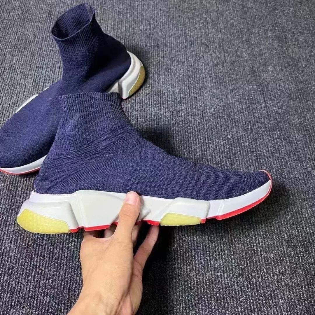 Balenciaga Balenciaga Double B Logo Sock Sneakers Size US 10 / EU 43 - 4 Thumbnail