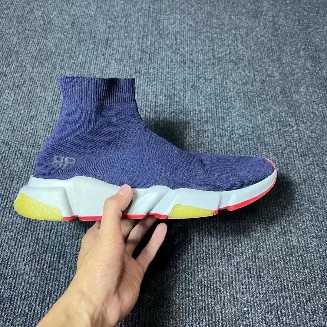 Balenciaga Balenciaga Double B Logo Sock Sneakers Size US 10 / EU 43 - 7 Thumbnail