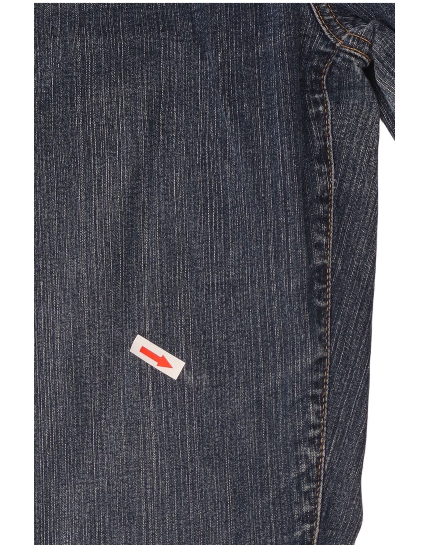 Ralph Lauren Womens Bootcut Jeans W28 L32 Blue Cotton Size 42" / US 20 - 3 Thumbnail