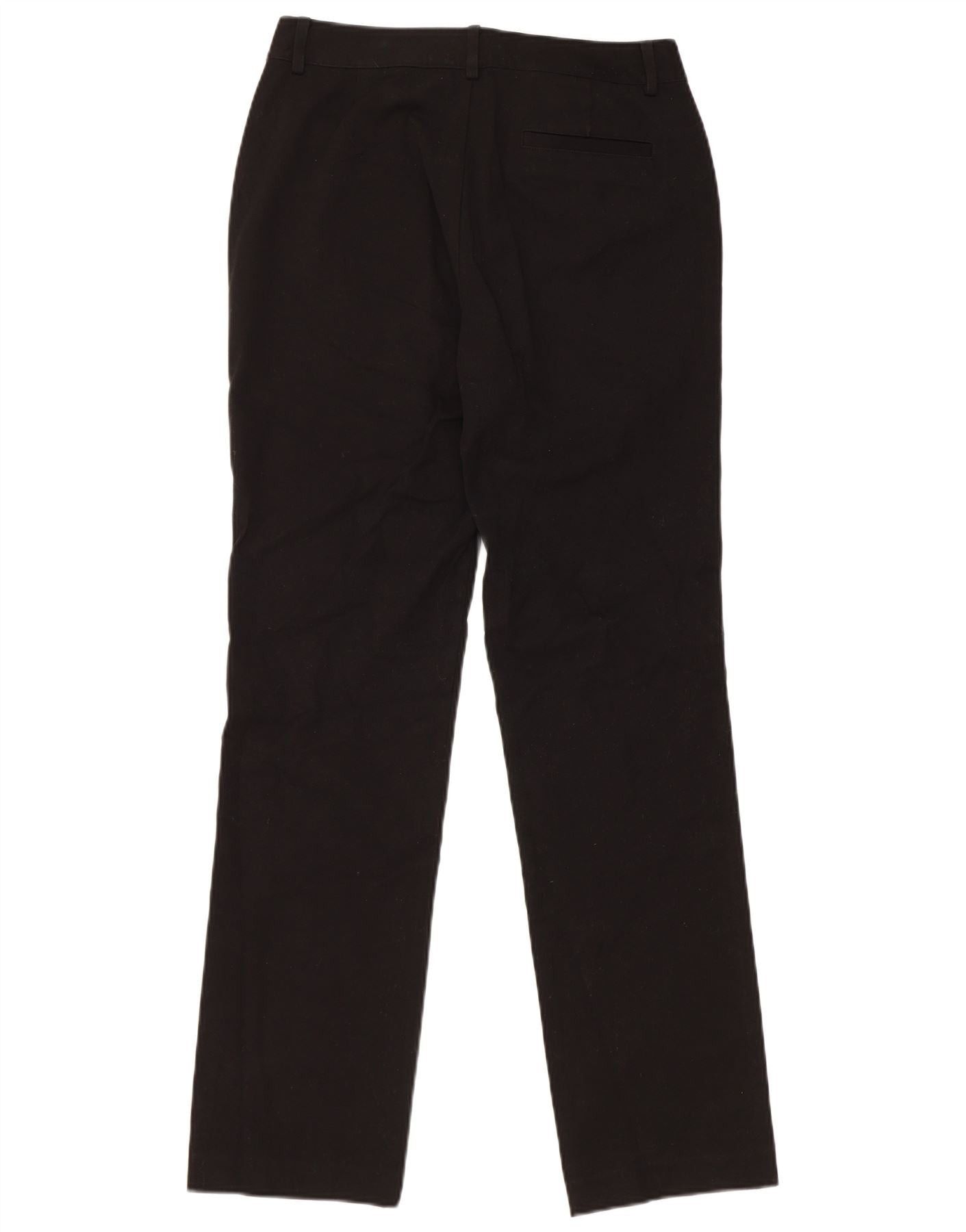 Ralph Lauren Womens Casual Trousers US 4 Small W28 L31 Black Cotton Size 25" / US 0 / IT 36 - 2 Thumbnail