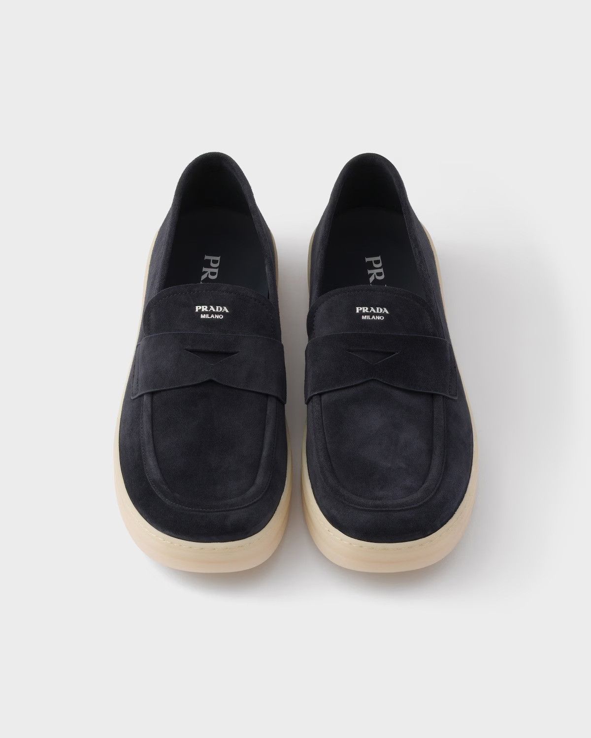 Prada Prada Loafers In Suede Leather 8 Men - USA Duties Paid Size US 9 / EU 42 - 5 Thumbnail