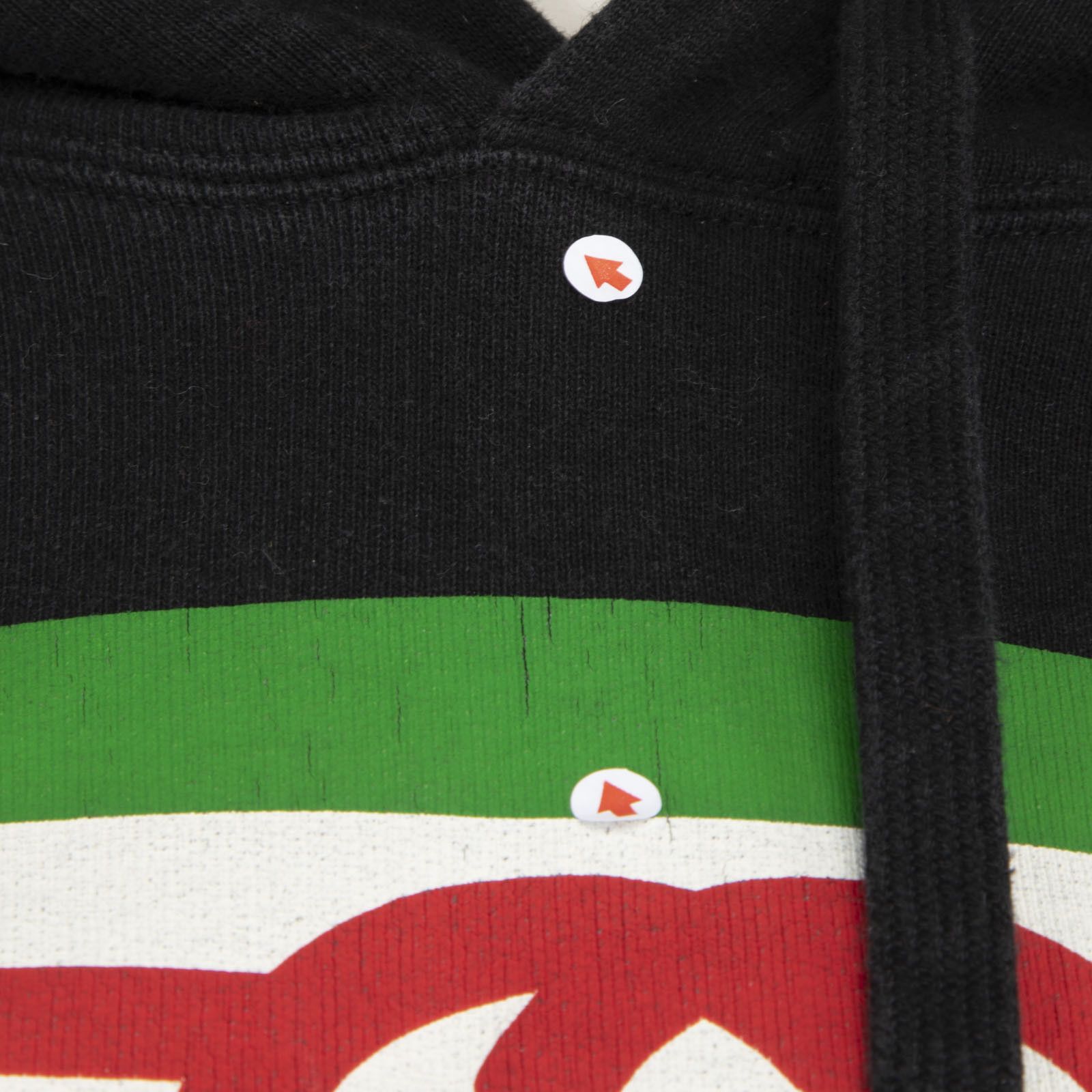 Gucci Black Interlocking GG Stripe Hoodie Size XS / US 0-2 / IT 36-38 - 8 Thumbnail