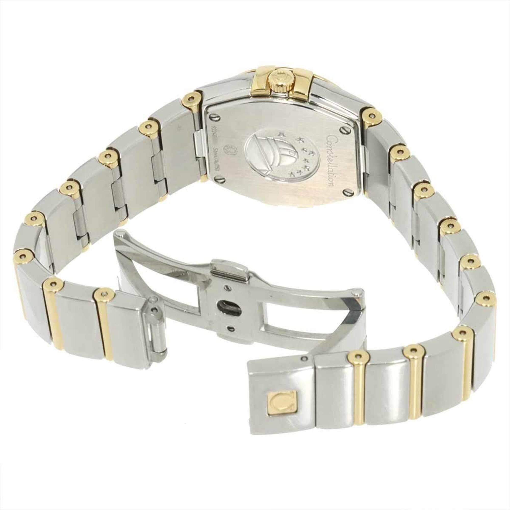 Omega Omega Constellation Brushed Two-Tone 123 20 24 60 58 002 Ladies' Watch Gold 18KYG Yellow Quartz Size ONE SIZE - 4 Thumbnail
