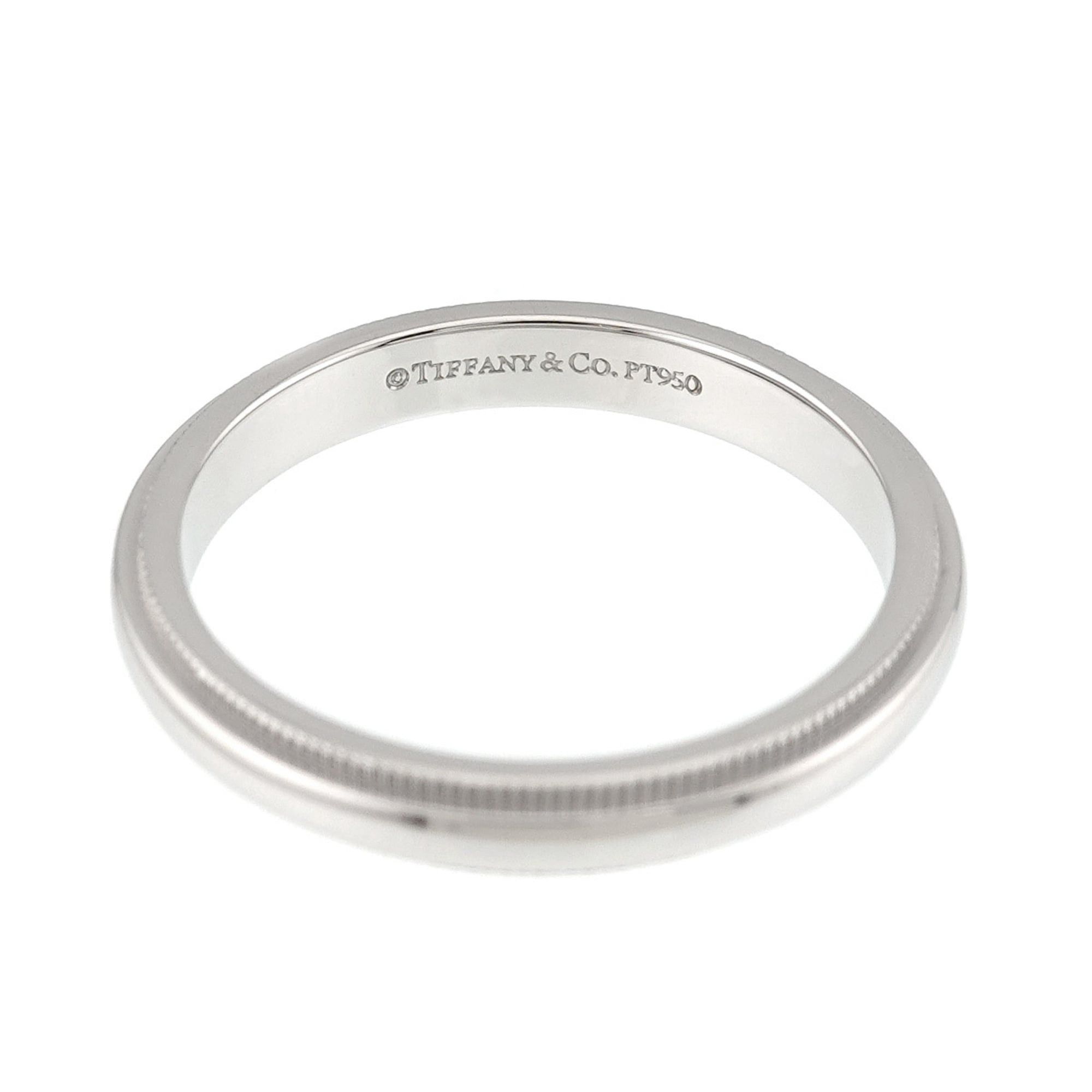 Tiffany & Co. Tiffany & Co. Milgrain 1 Ring, 3mm wide, Platinum, Together Ring Size ONE SIZE - 3 Thumbnail