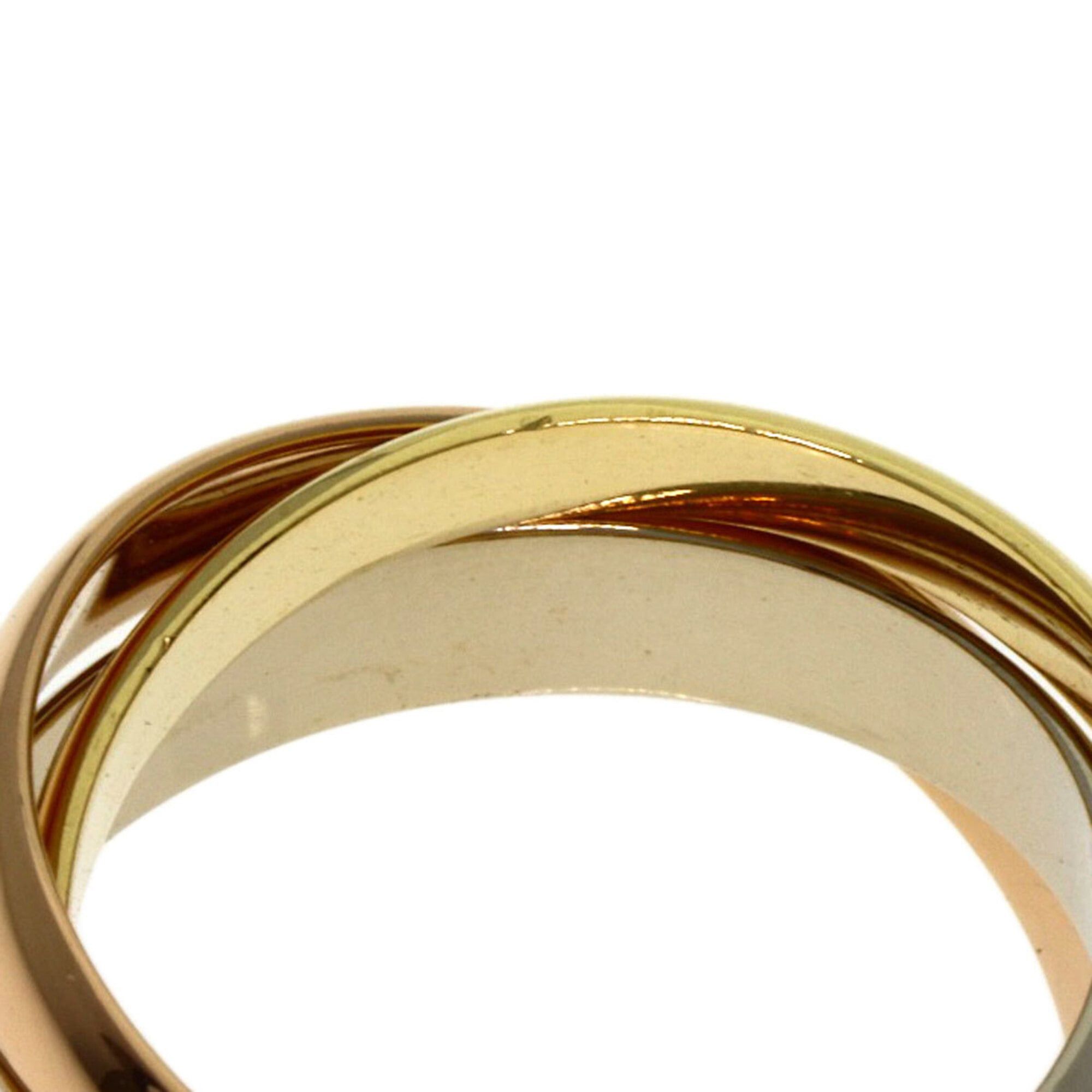 Cartier Cartier Trinity #50 Ring, 18K Yellow Gold/18K White Pink Gold, Women's, CARTIER Size ONE SIZE - 5 Thumbnail