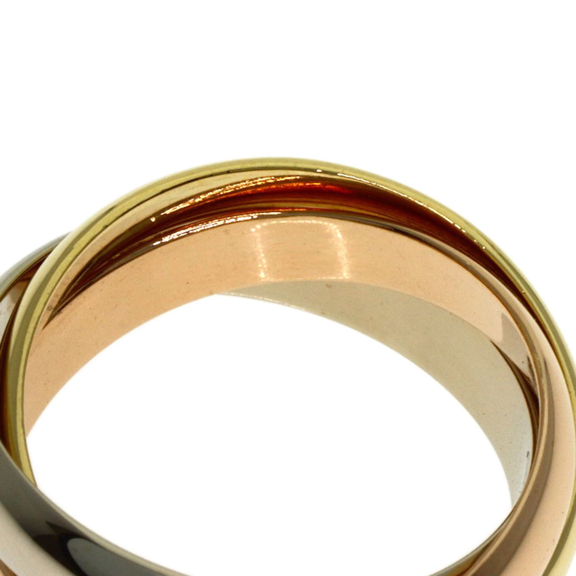 Cartier Cartier Trinity #50 Ring, 18K Yellow Gold/18K White Pink Gold, Women's, CARTIER Size ONE SIZE - 6 Thumbnail