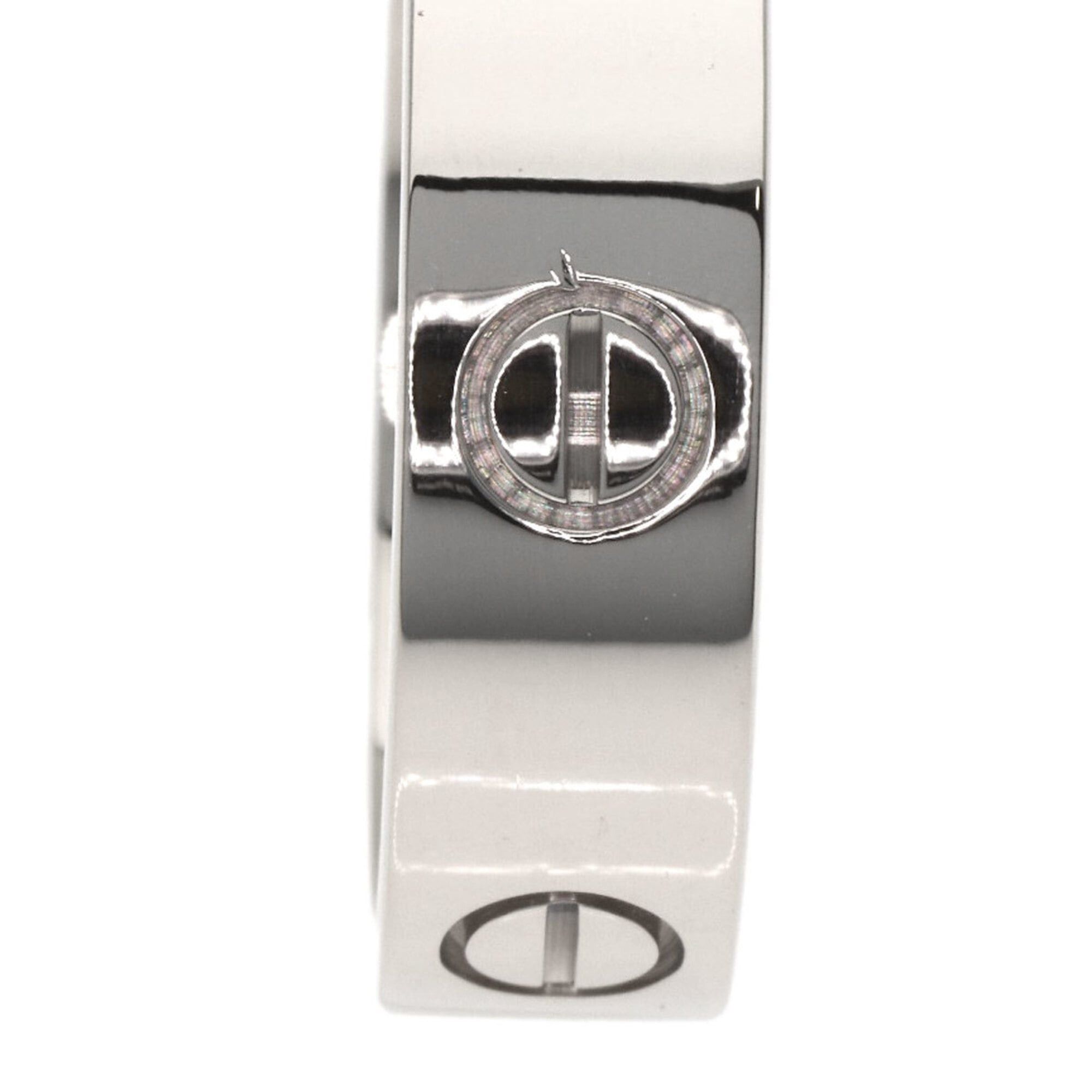 Cartier Cartier Love Ring #58, 18K White Gold, Women's Ring, CARTIER Size ONE SIZE - 6 Thumbnail