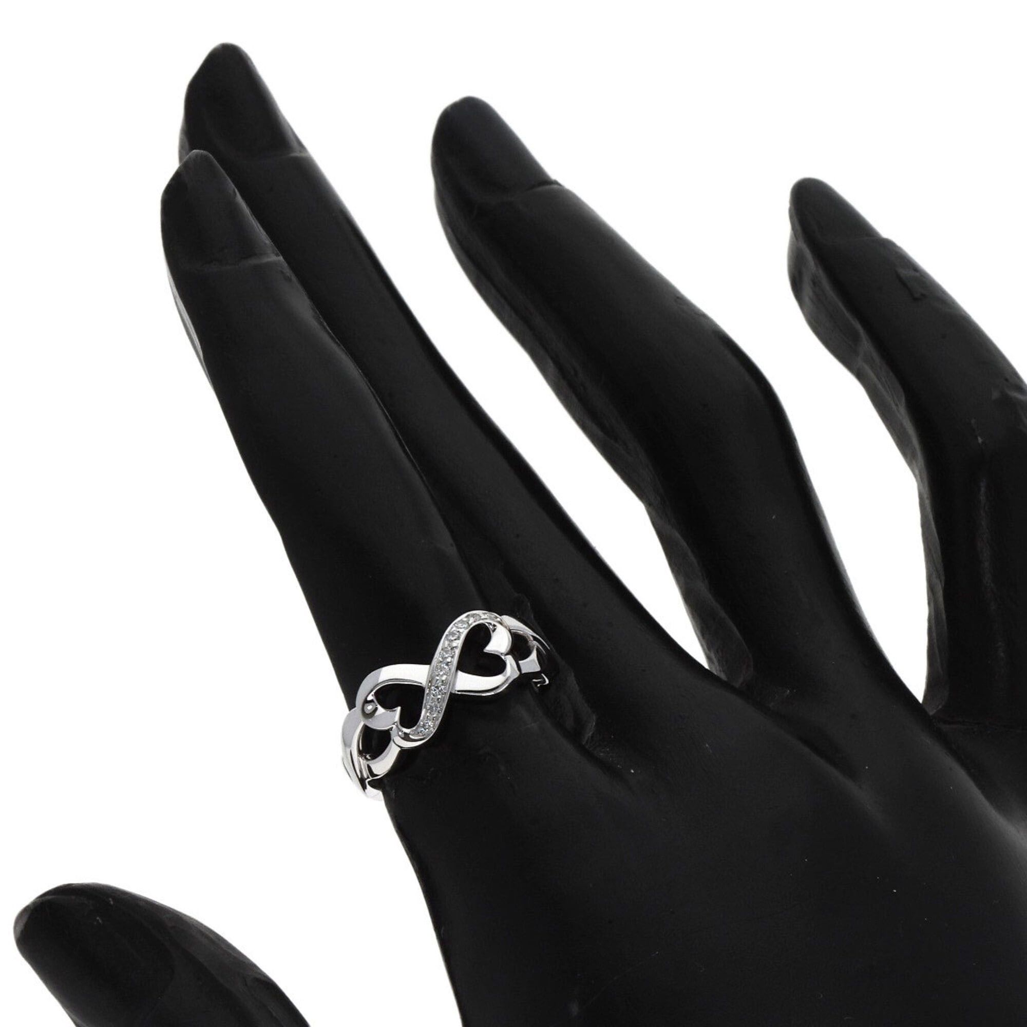 Tiffany & Co. Tiffany & Co. Loving Heart Diamond Ring, 18K White Gold, Women's. Size ONE SIZE - 6 Thumbnail