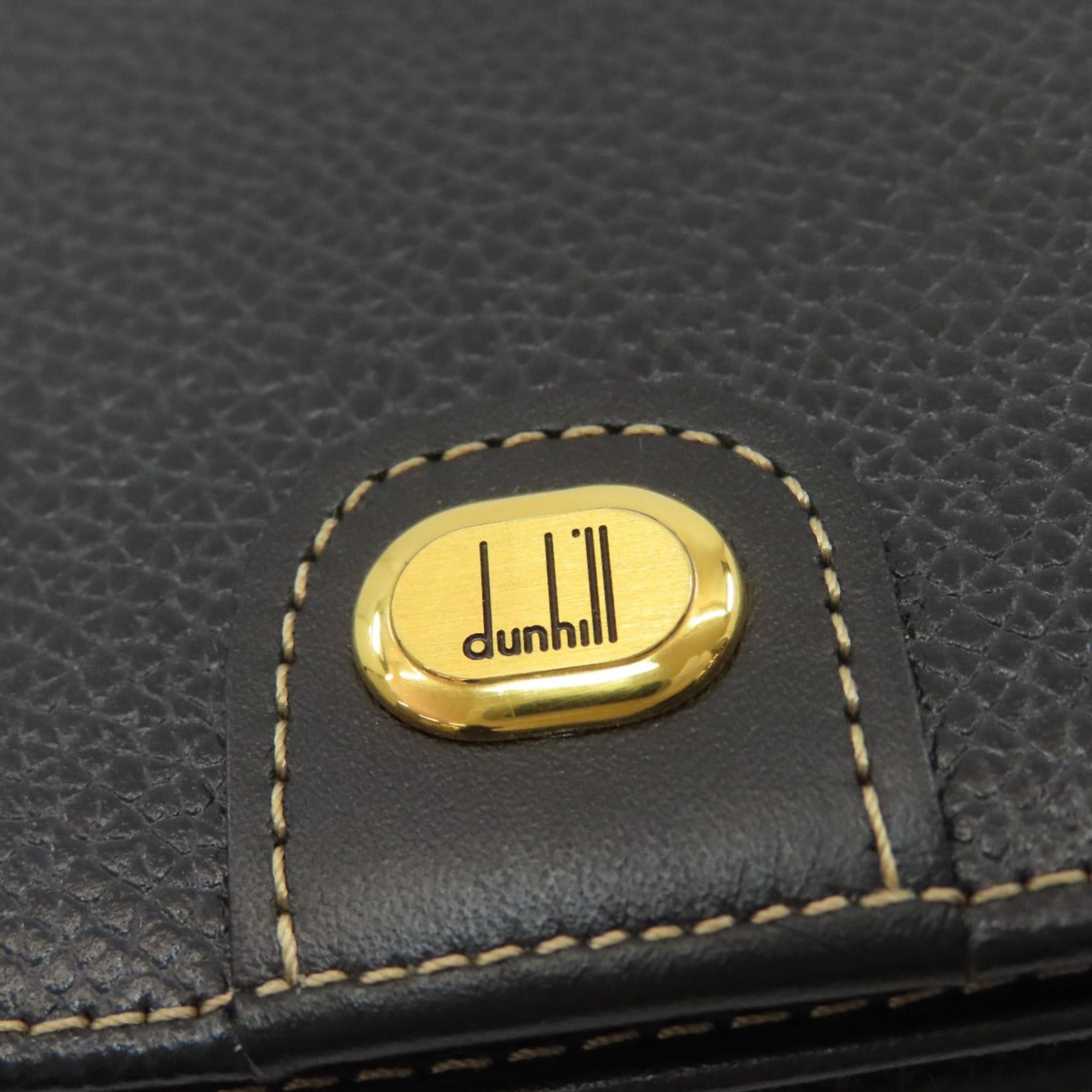 Alfred Dunhill Dunhill Logo Long Wallet (without coin purse) Leather Women's Size ONE SIZE - 9 Thumbnail