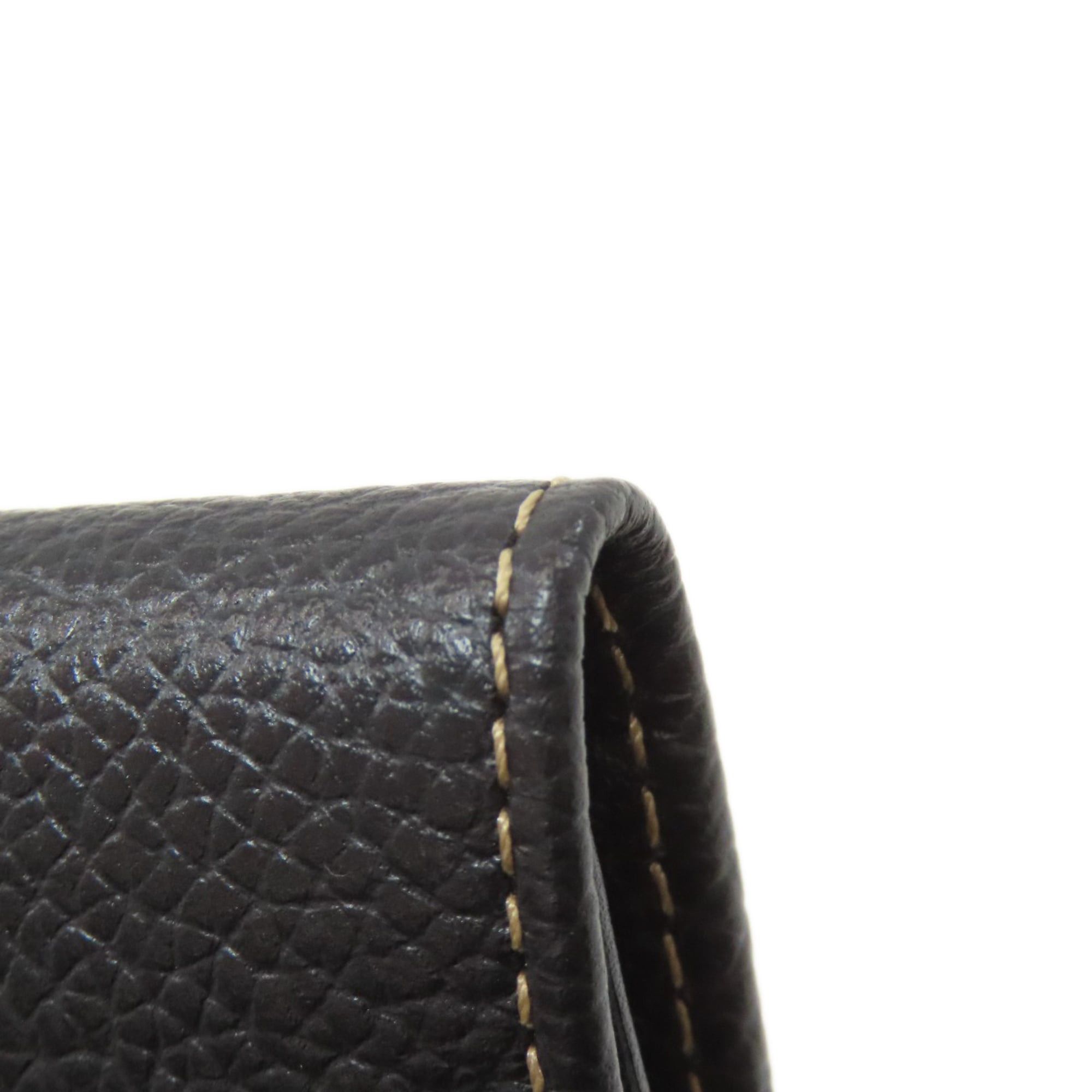 Alfred Dunhill Dunhill Logo Long Wallet (without coin purse) Leather Women's Size ONE SIZE - 11 Thumbnail