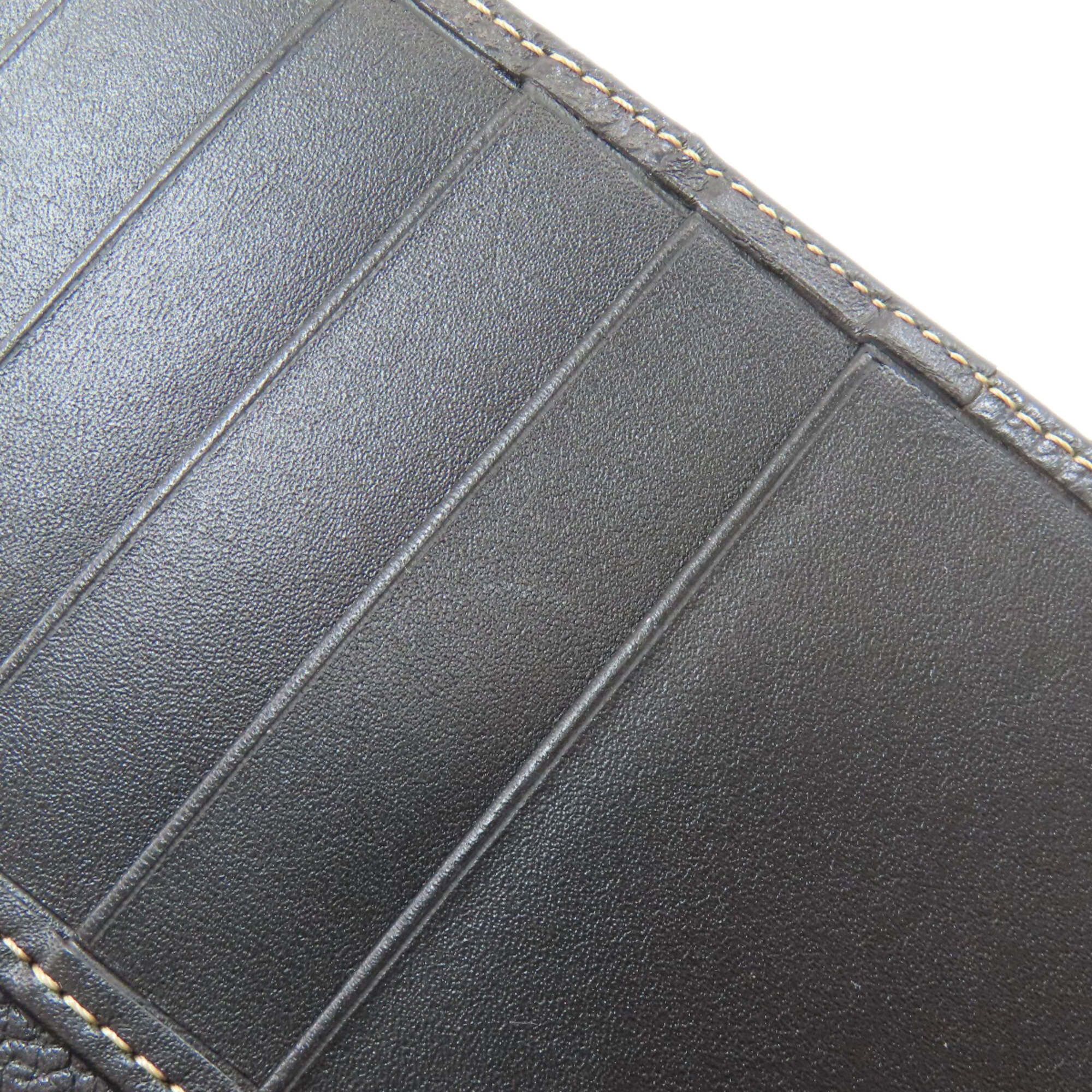 Alfred Dunhill Dunhill Logo Long Wallet (without coin purse) Leather Women's Size ONE SIZE - 8 Thumbnail