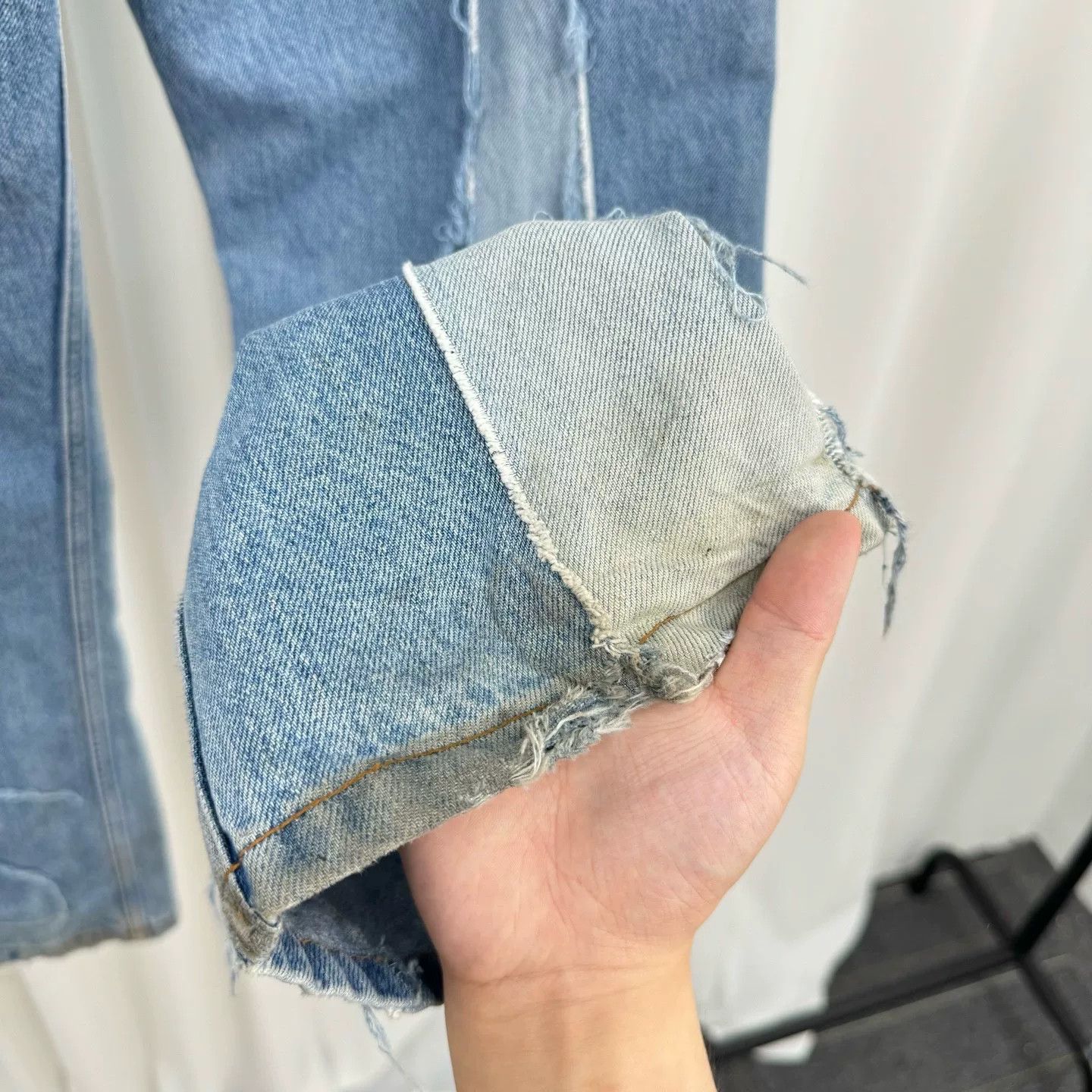 Marni Marni Ice Blue Patchwork Washed Jeans Size US 32 / EU 48 - 5 Thumbnail