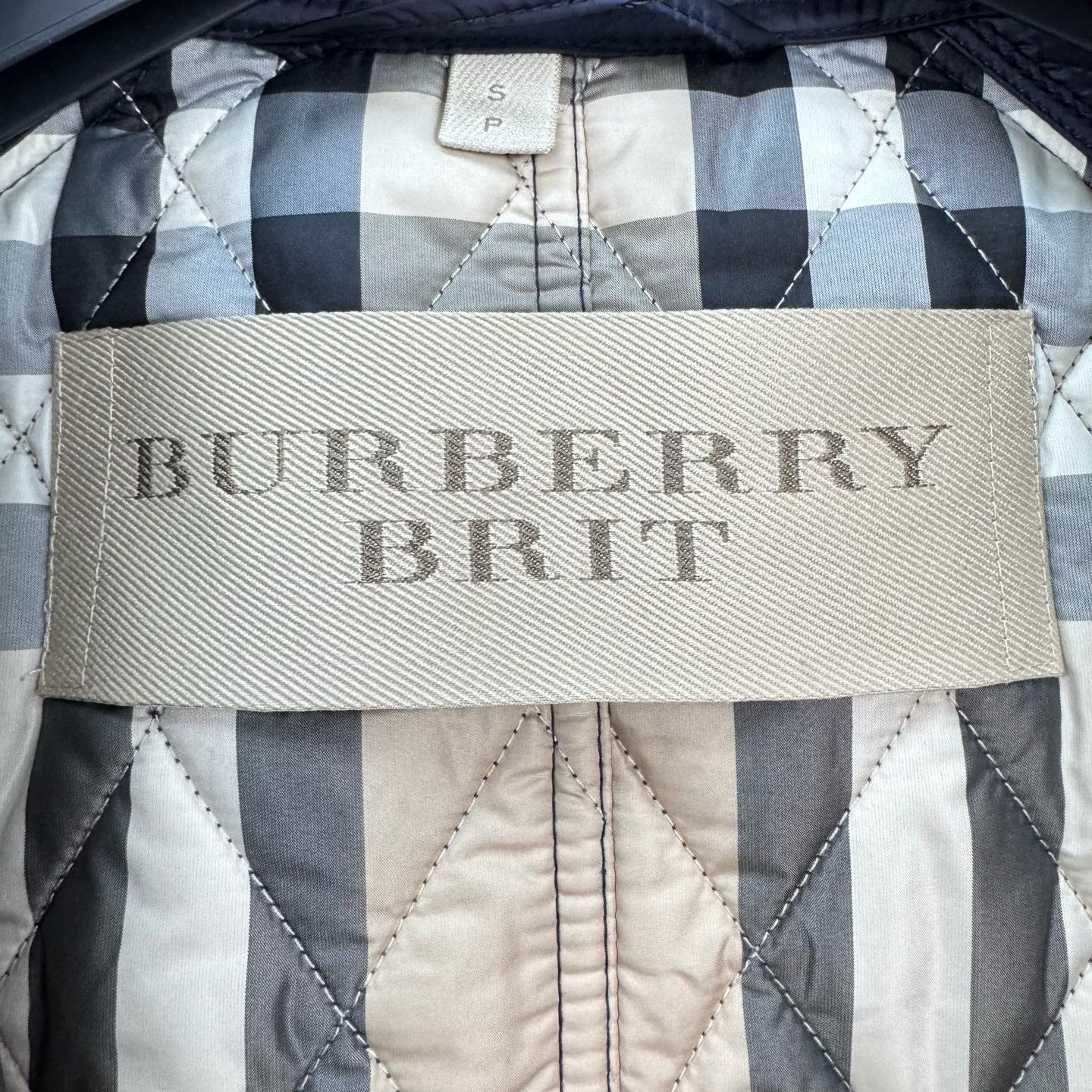 Burberry Burberry Check Quilted Cotton Coat Size S / US 4 / IT 40 - 6 Thumbnail