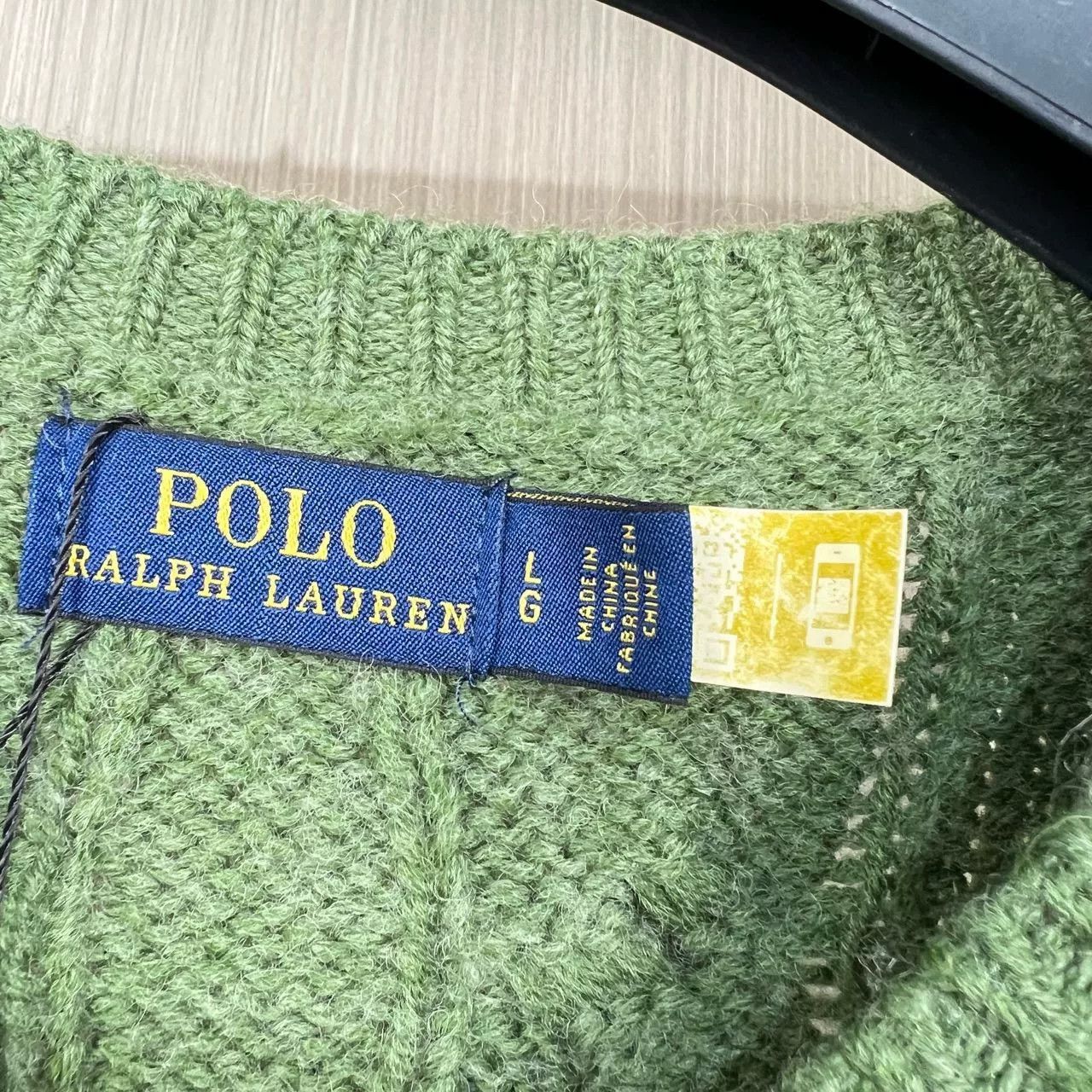 Ralph Lauren Ralph Lauren Embroidered Cable Knit Cardigan Size US L / EU 52-54 / 3 - 4 Thumbnail