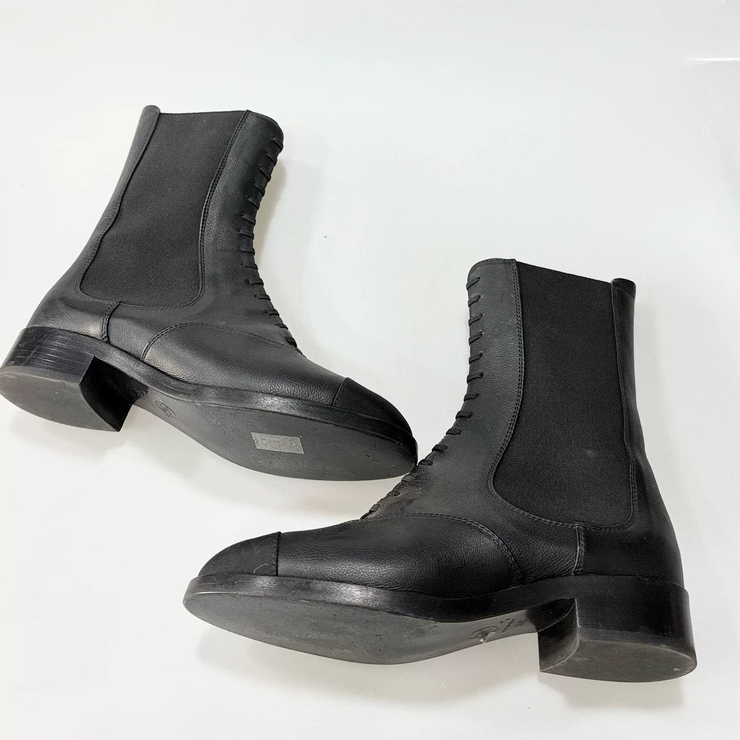 Chanel Chanel Lace-Up Short Boots Size US 6 / IT 36 - 2 Thumbnail