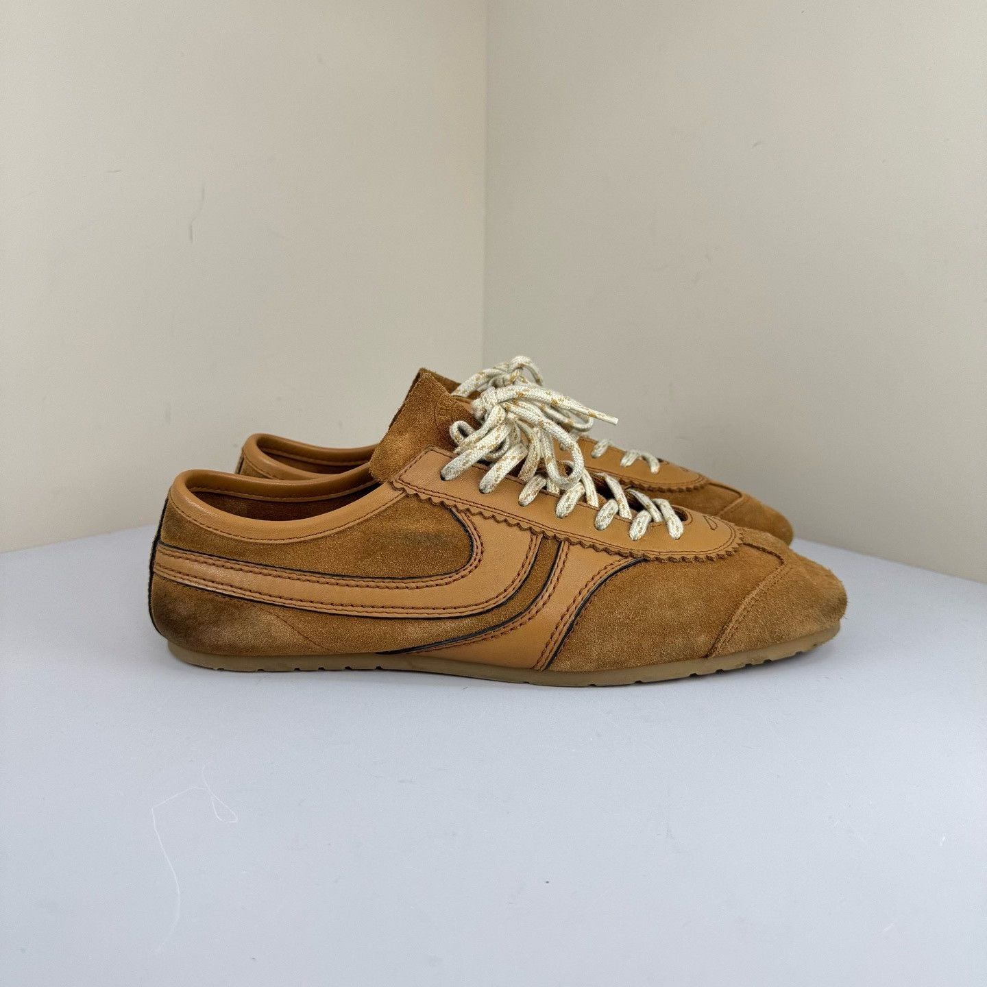 Dries Van Noten Dries Van Noten Brown Suede Casual Shoes Size US 7 / EU 40 - 4 Thumbnail