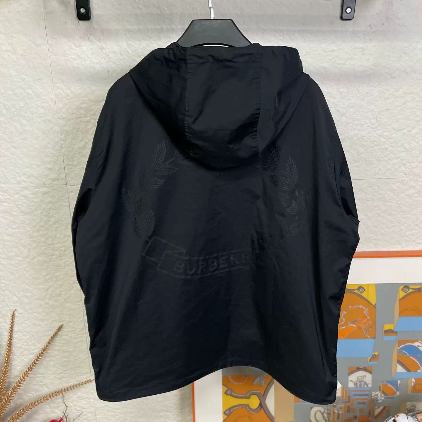 Burberry Burberry Black Wheat Horse Hooded Coat Size US L / EU 52-54 / 3 - 2 Thumbnail