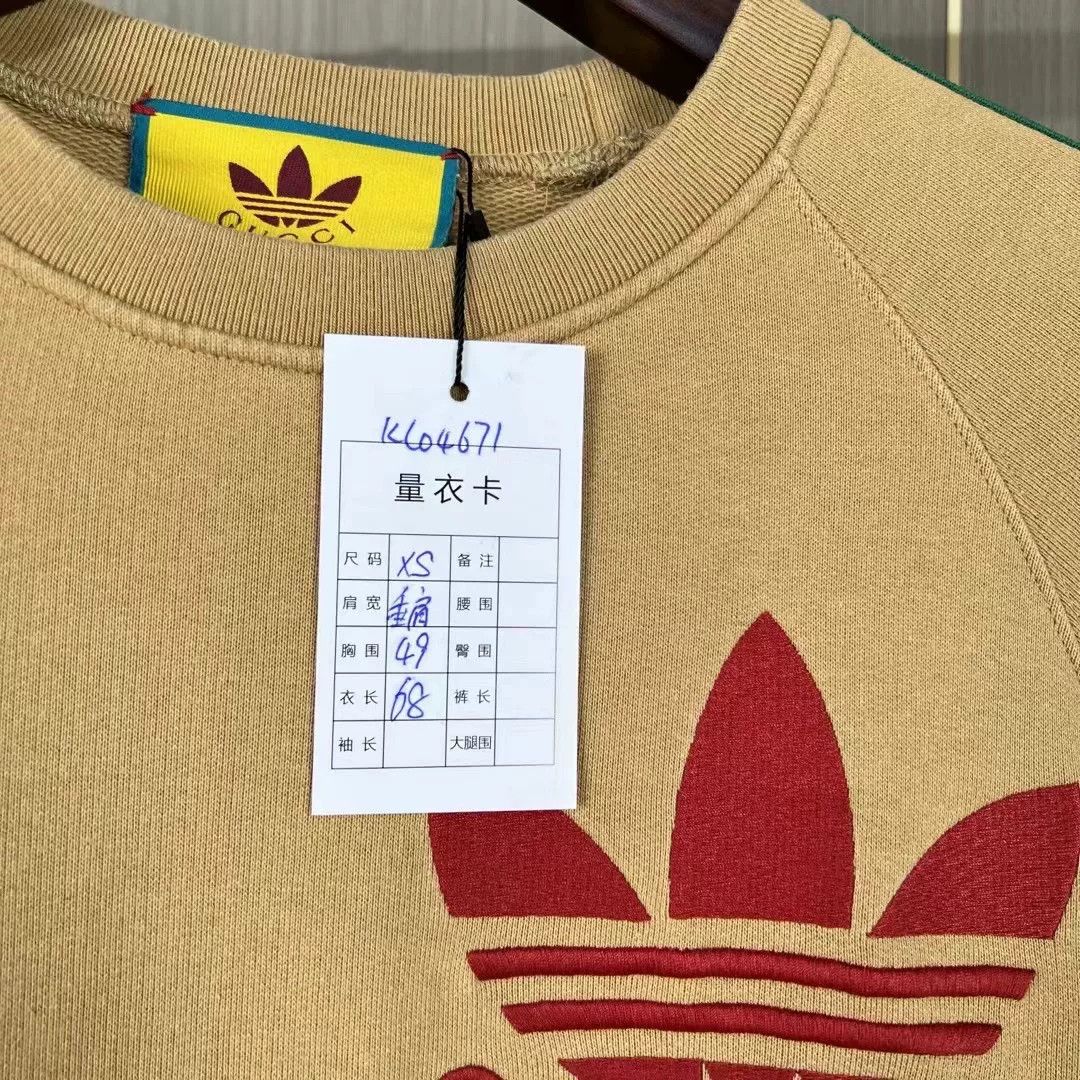 Gucci Gucci x Adidas Embroidered Sweatshirt Size XS / US 0-2 / IT 36-38 - 6 Thumbnail