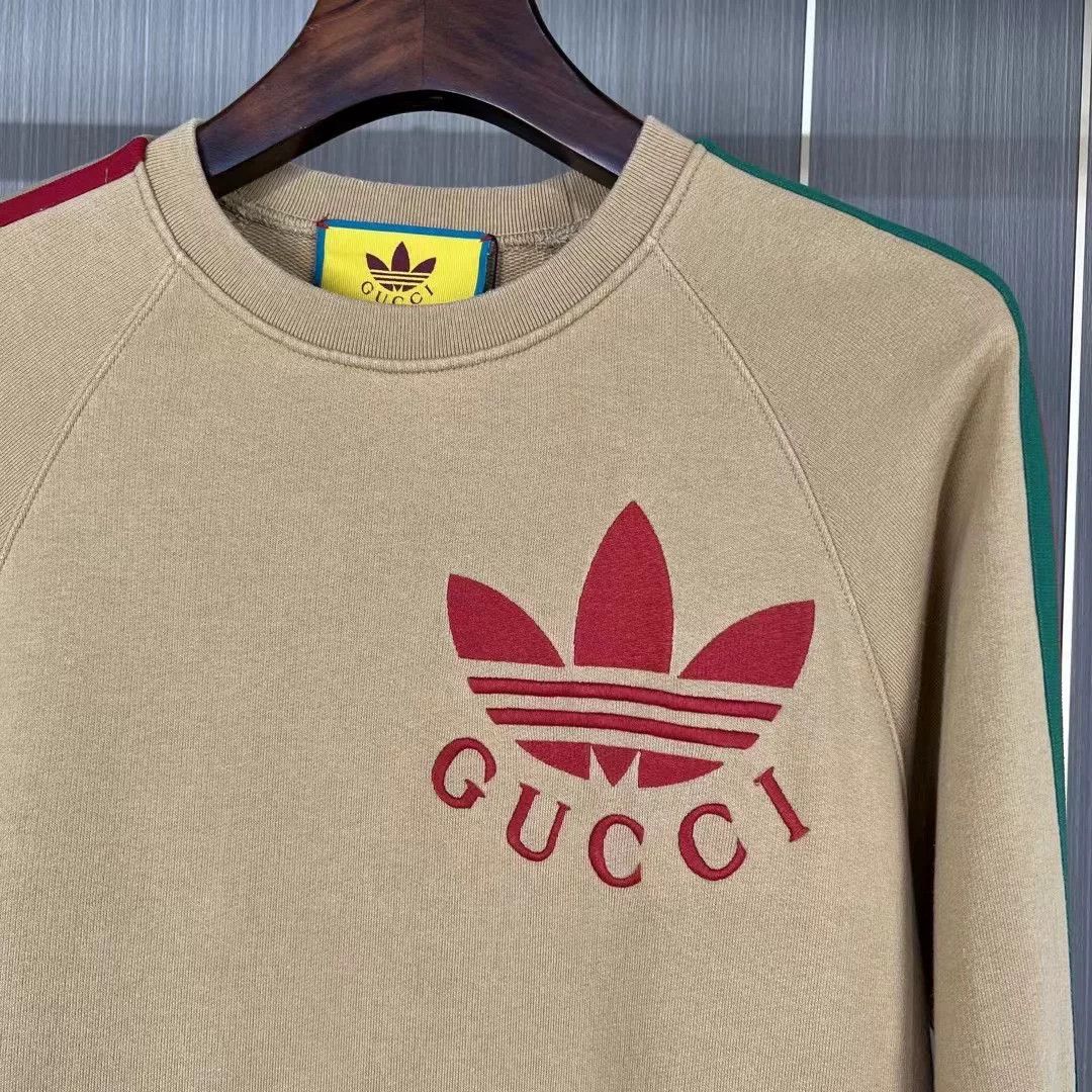 Gucci Gucci x Adidas Embroidered Sweatshirt Size XS / US 0-2 / IT 36-38 - 3 Thumbnail