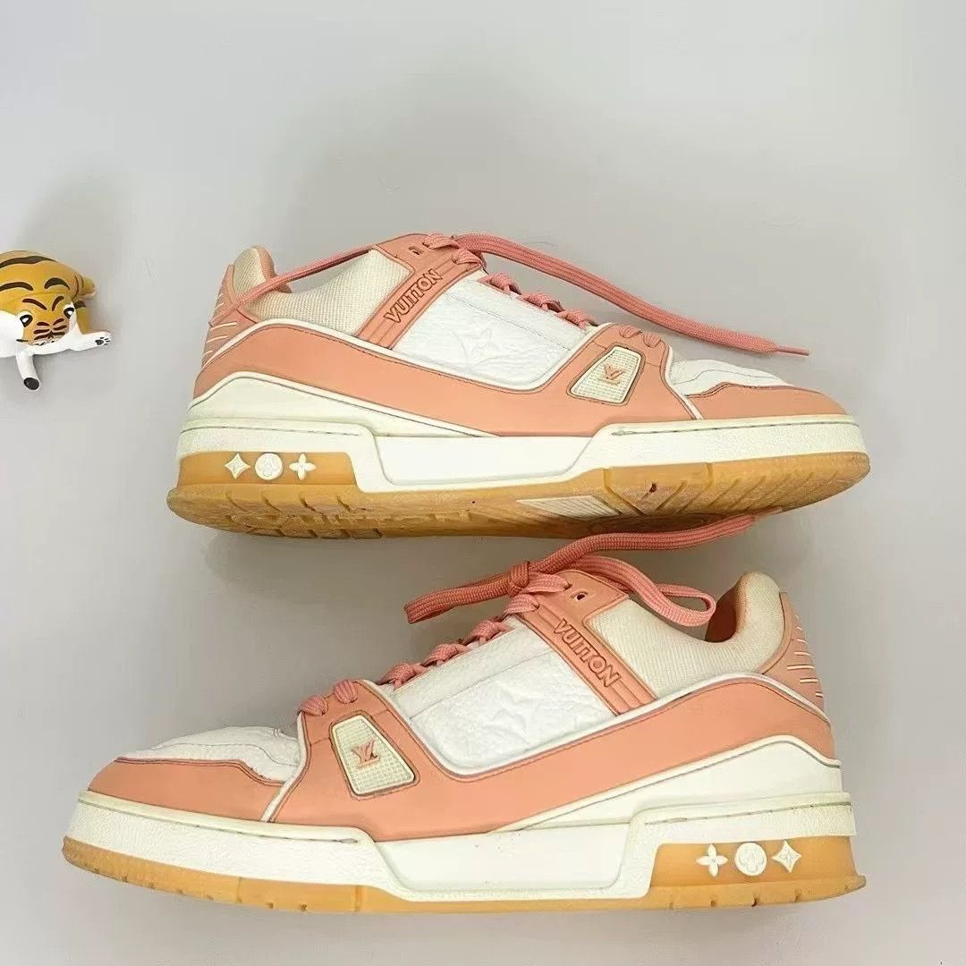 Louis Vuitton LV Trainer Peach Size US 8.5 / EU 41-42 - 2 Thumbnail
