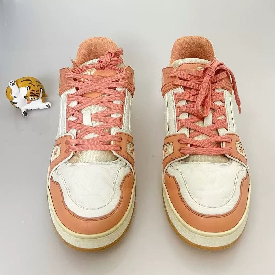 Louis Vuitton LV Trainer Peach Size US 8.5 / EU 41-42 - 4 Thumbnail