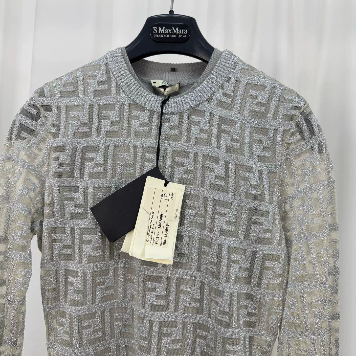 Fendi Fendi Monogram Double-Layer Dress Size M / US 6-8 / IT 42-44 - 3 Thumbnail