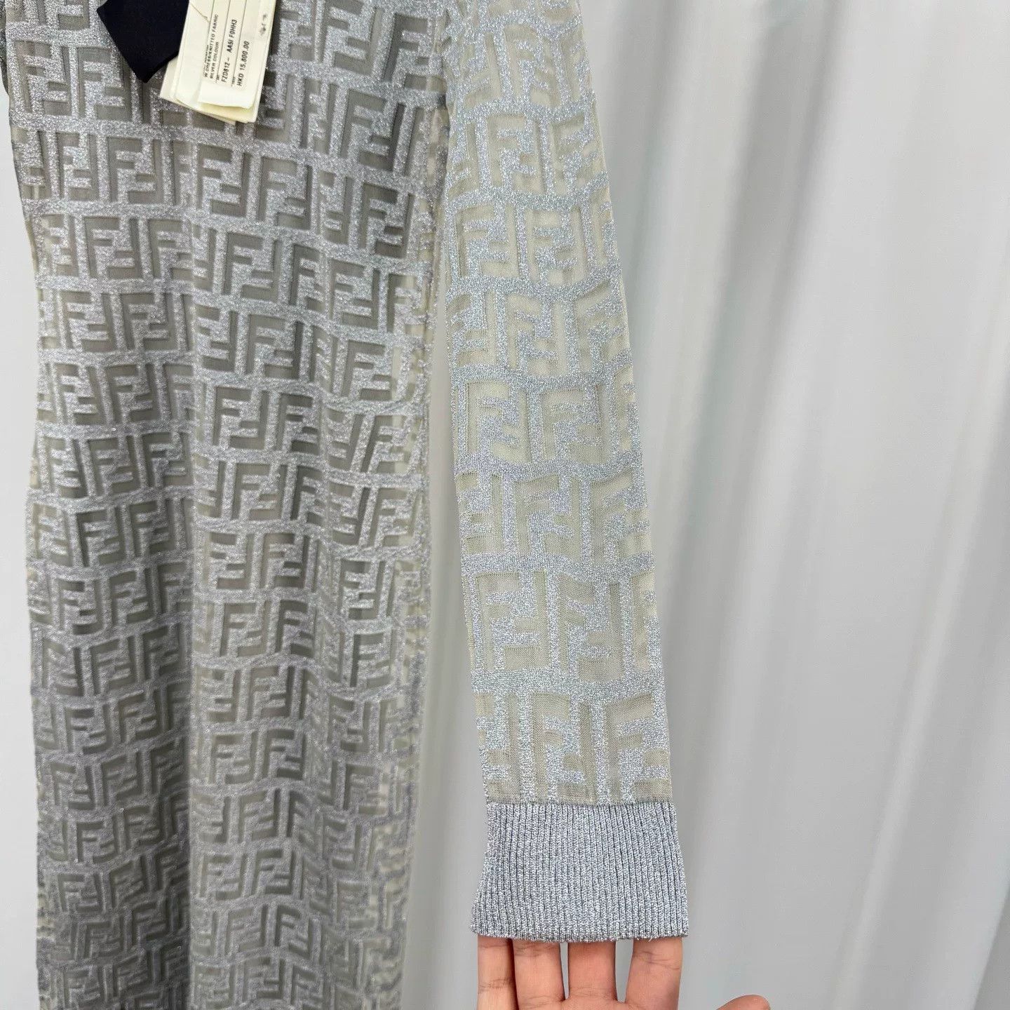 Fendi Fendi Monogram Double-Layer Dress Size M / US 6-8 / IT 42-44 - 4 Thumbnail