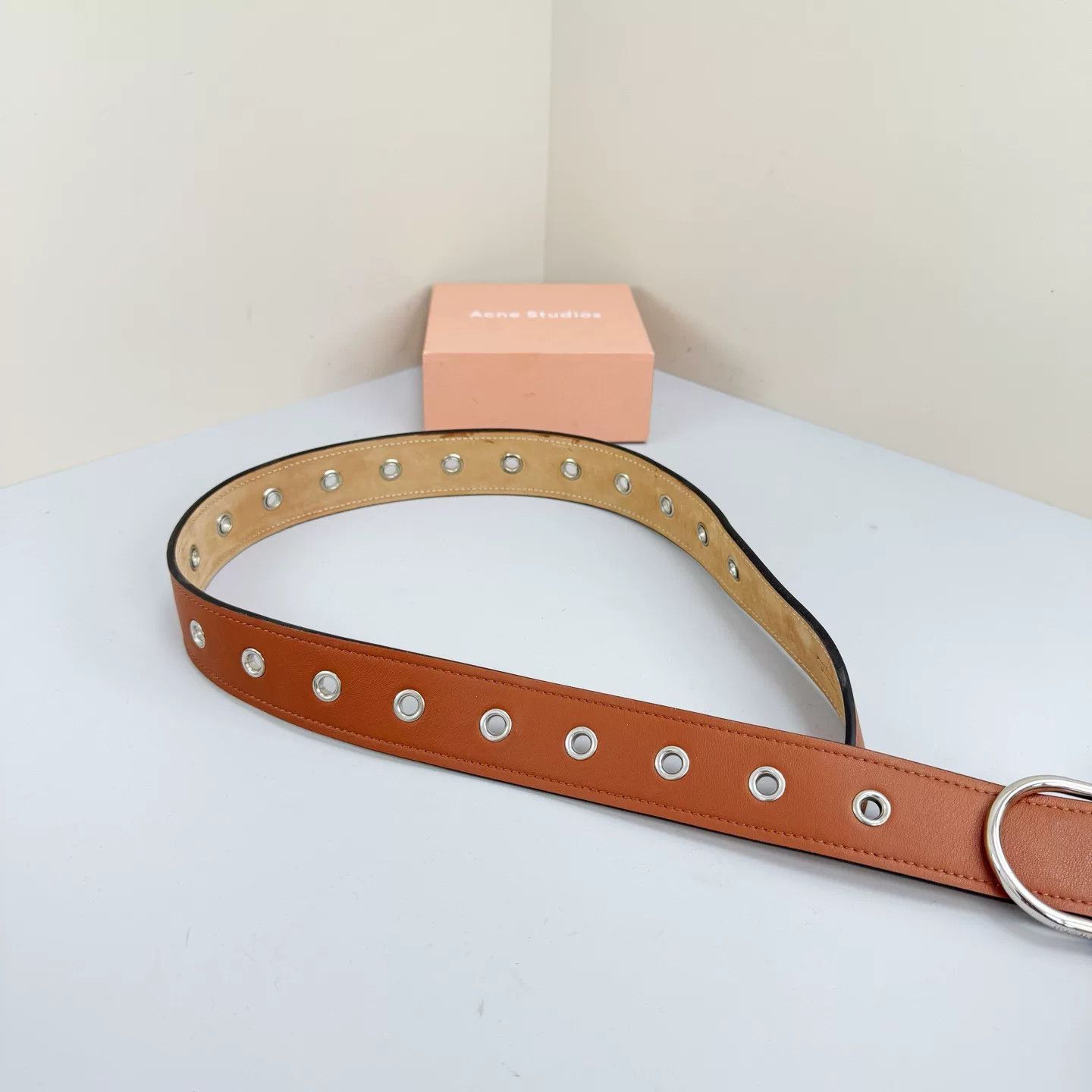 Acne Studios Acne Studios Letter Buckle Belt Size ONE SIZE - 5 Thumbnail