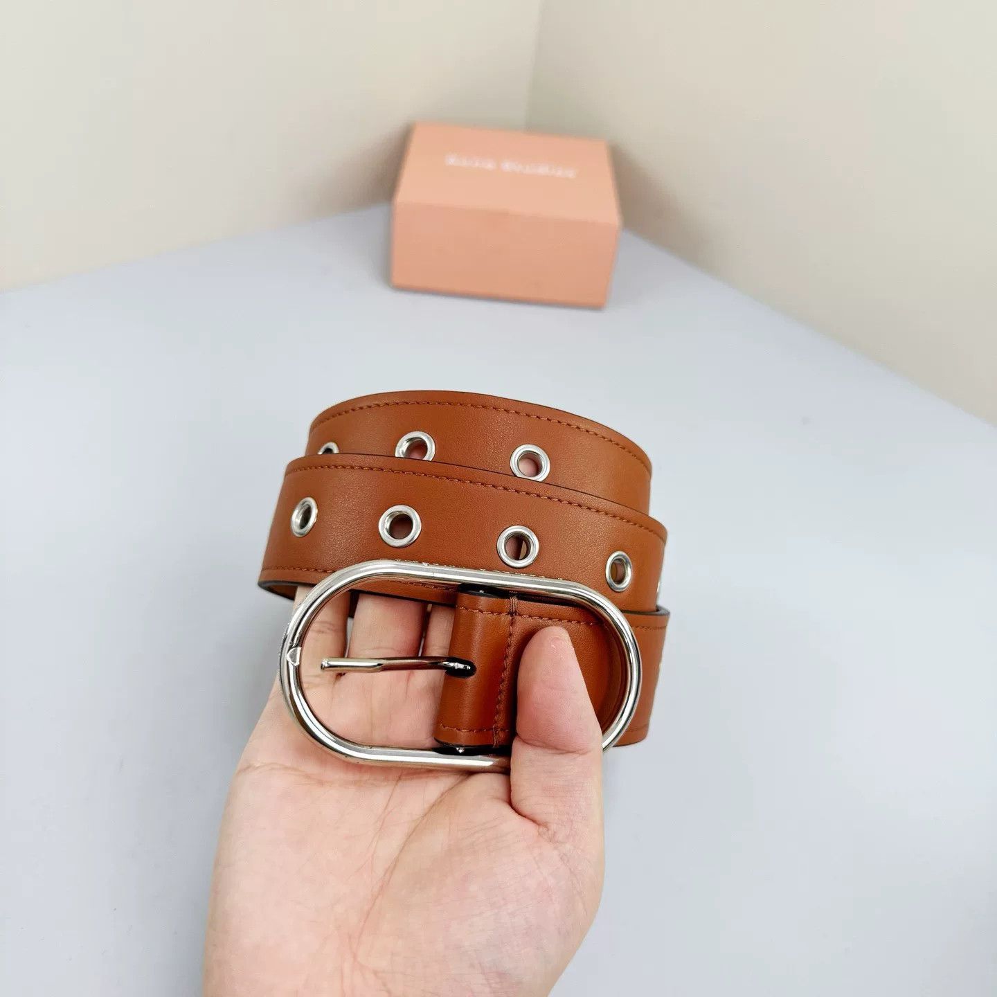 Acne Studios Acne Studios Letter Buckle Belt Size ONE SIZE - 2 Thumbnail