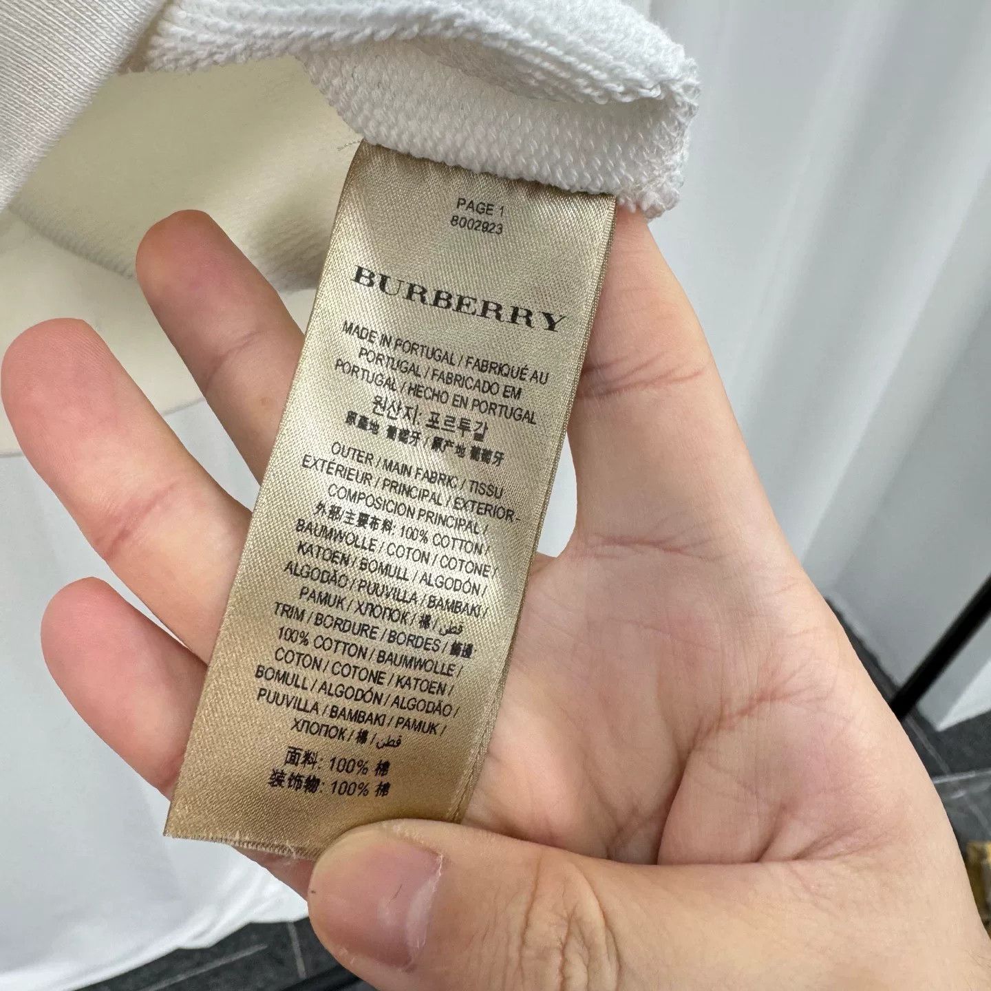 Burberry Burberry Embroidered Horse Letter Sweatshirt Size US L / EU 52-54 / 3 - 7 Thumbnail