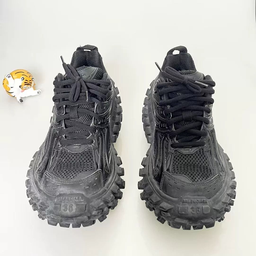 Balenciaga Balenciaga Distressed Tire Shoes Size US 5 / IT 35 - 4 Thumbnail