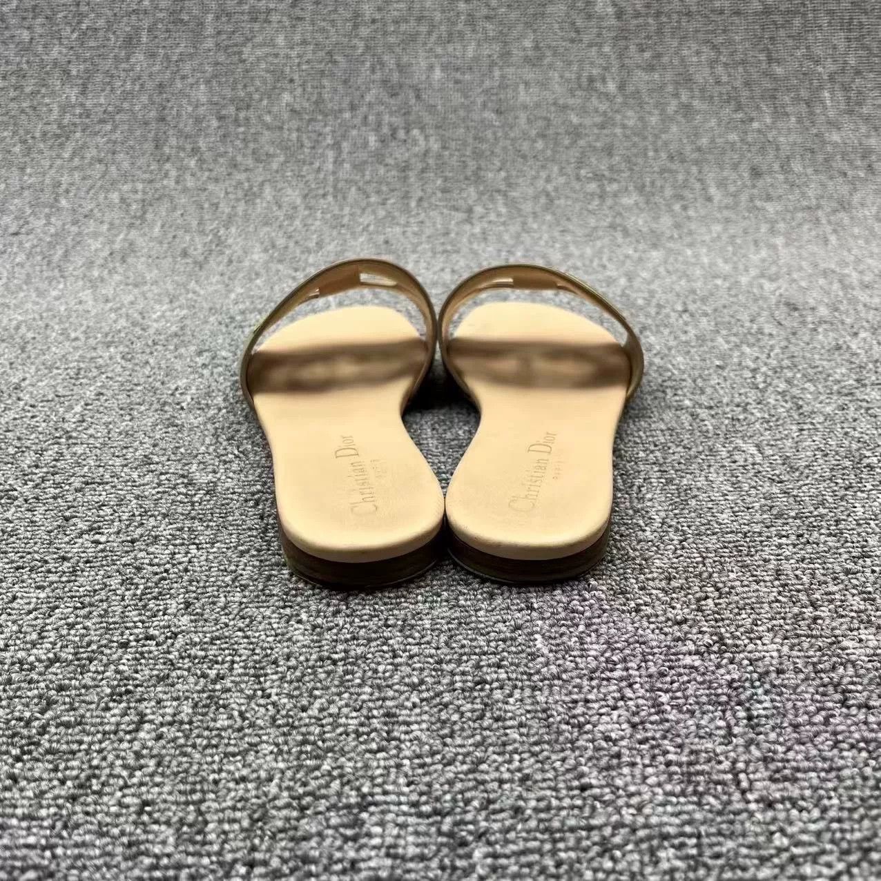 Dior Dior D-Club CD Logo Flat Sandals Size US 4.5 / IT 34.5 - 4 Thumbnail