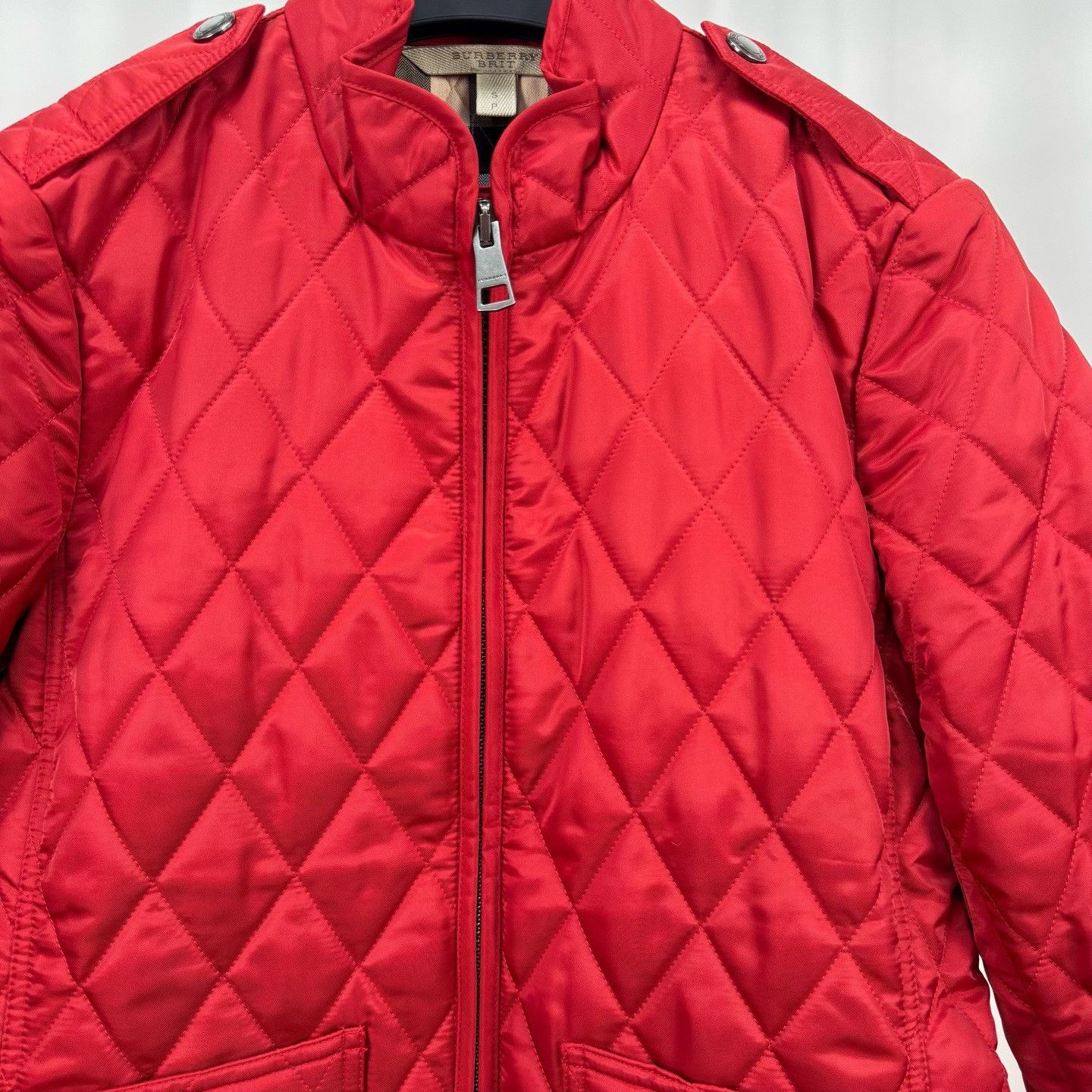 Burberry Burberry Check-Lined Quilted Cotton Coat Size S / US 4 / IT 40 - 3 Thumbnail