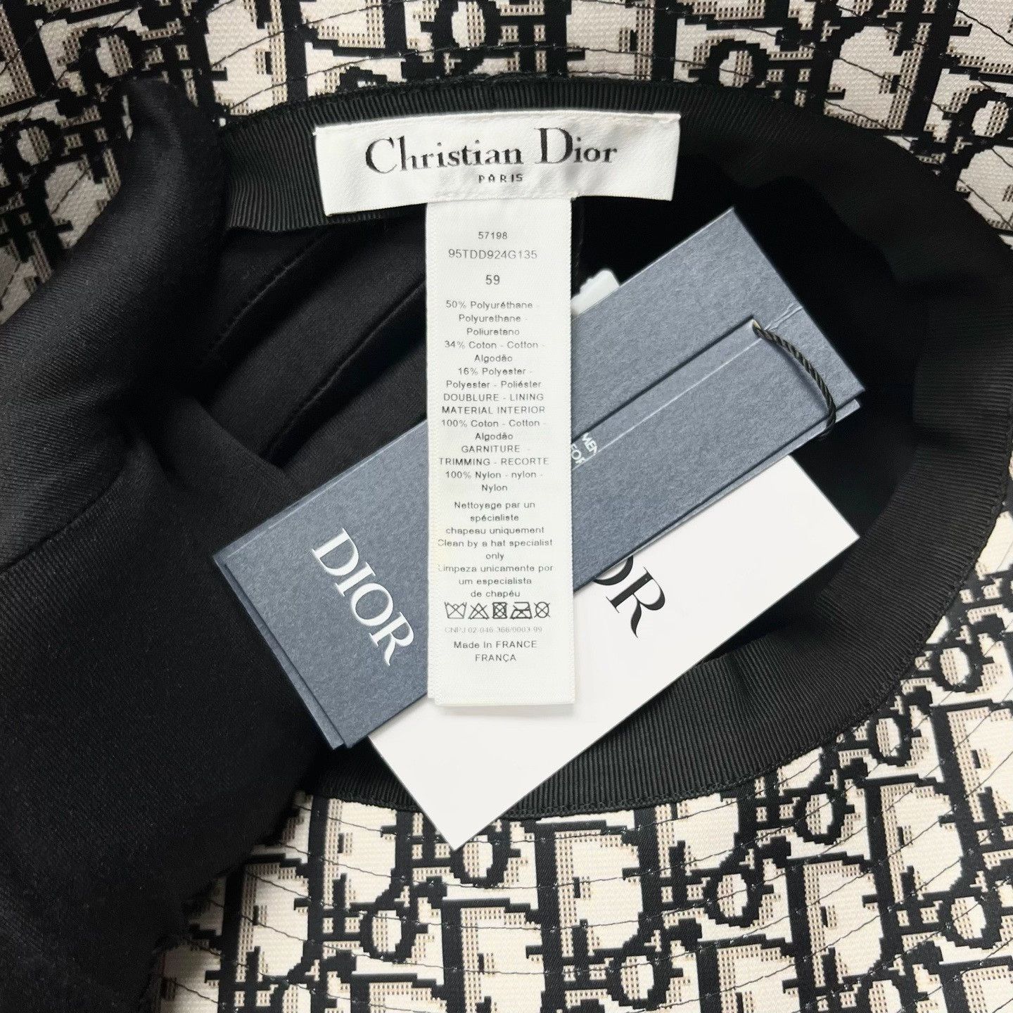 Dior Dior Monogram Fisherman Hat Size ONE SIZE - 3 Thumbnail
