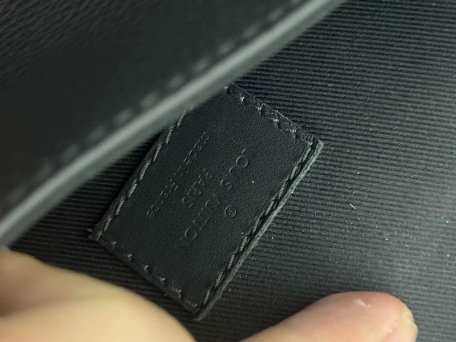 Louis Vuitton Louis Vuitton Flap Black Grained Mini Box Size ONE SIZE - 3 Thumbnail