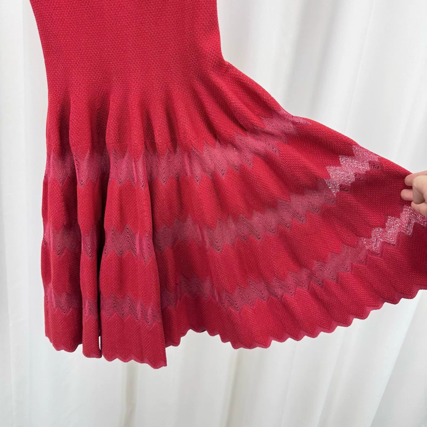 Alaia Alaia Hollow Hem Ruffled Dress Size XS / US 0-2 / IT 36-38 - 4 Thumbnail