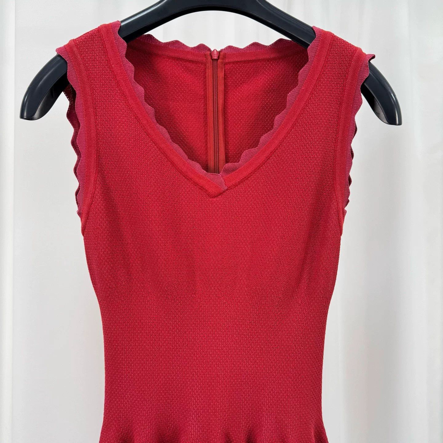 Alaia Alaia Hollow Hem Ruffled Dress Size XS / US 0-2 / IT 36-38 - 3 Thumbnail
