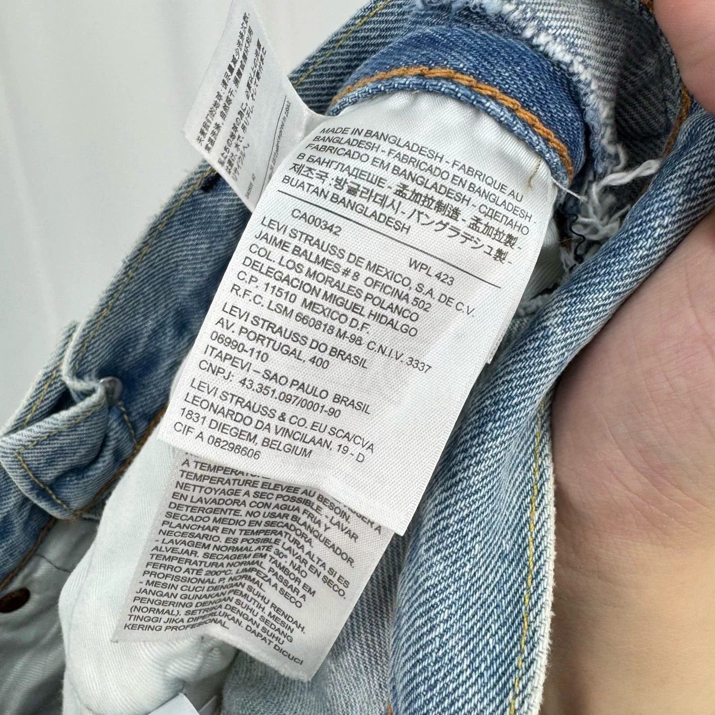 Vetements Vetements Washed Deconstructed Denim Pants Size 24" / US 00 / IT 34 - 6 Thumbnail