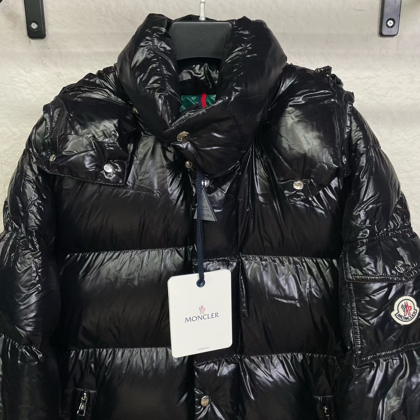 Moncler Moncler Hanoverian Long Down Jacket Size US L / EU 52-54 / 3 - 3 Thumbnail